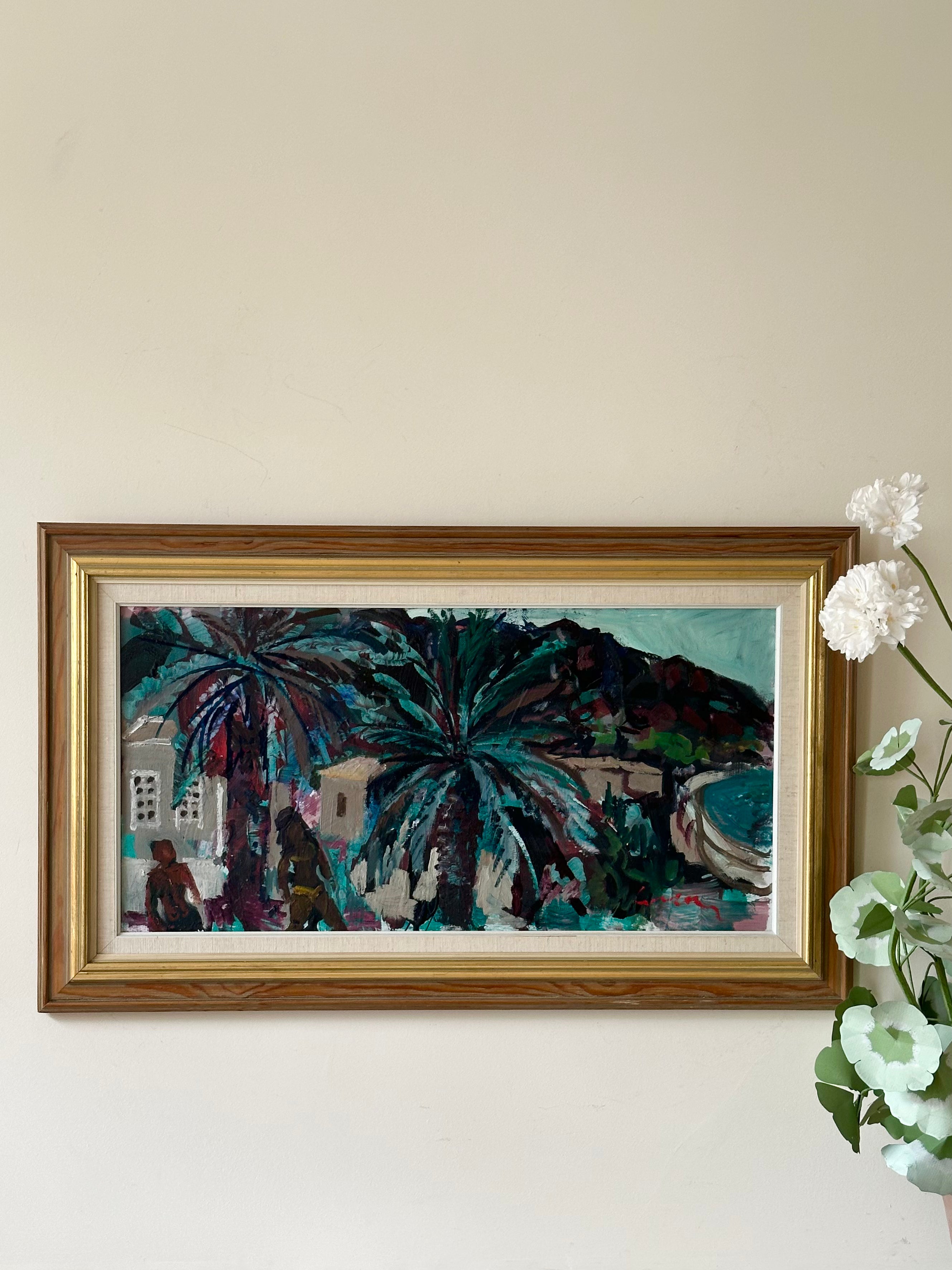 Palm Trees by the Beach