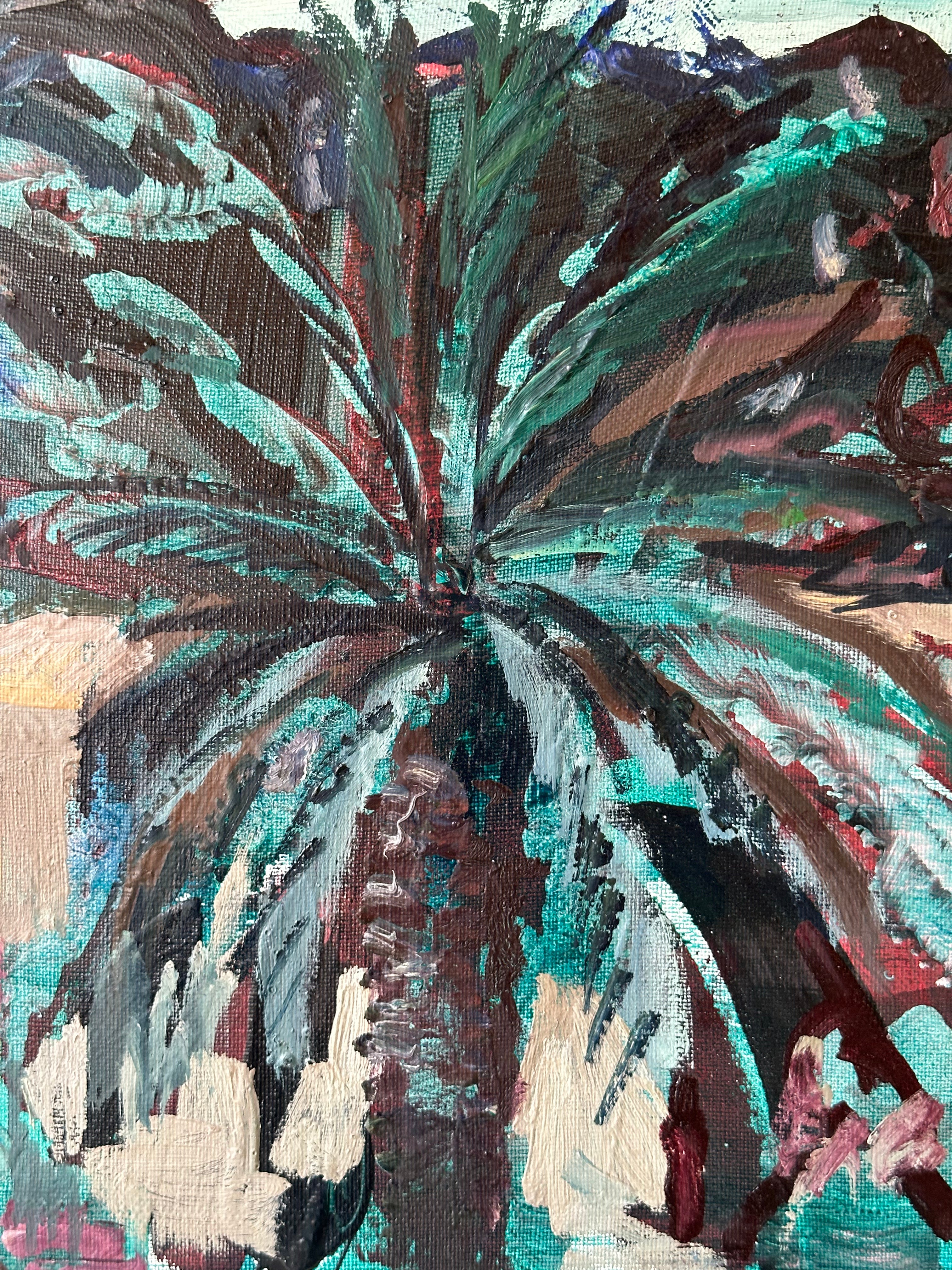 Palm Trees by the Beach