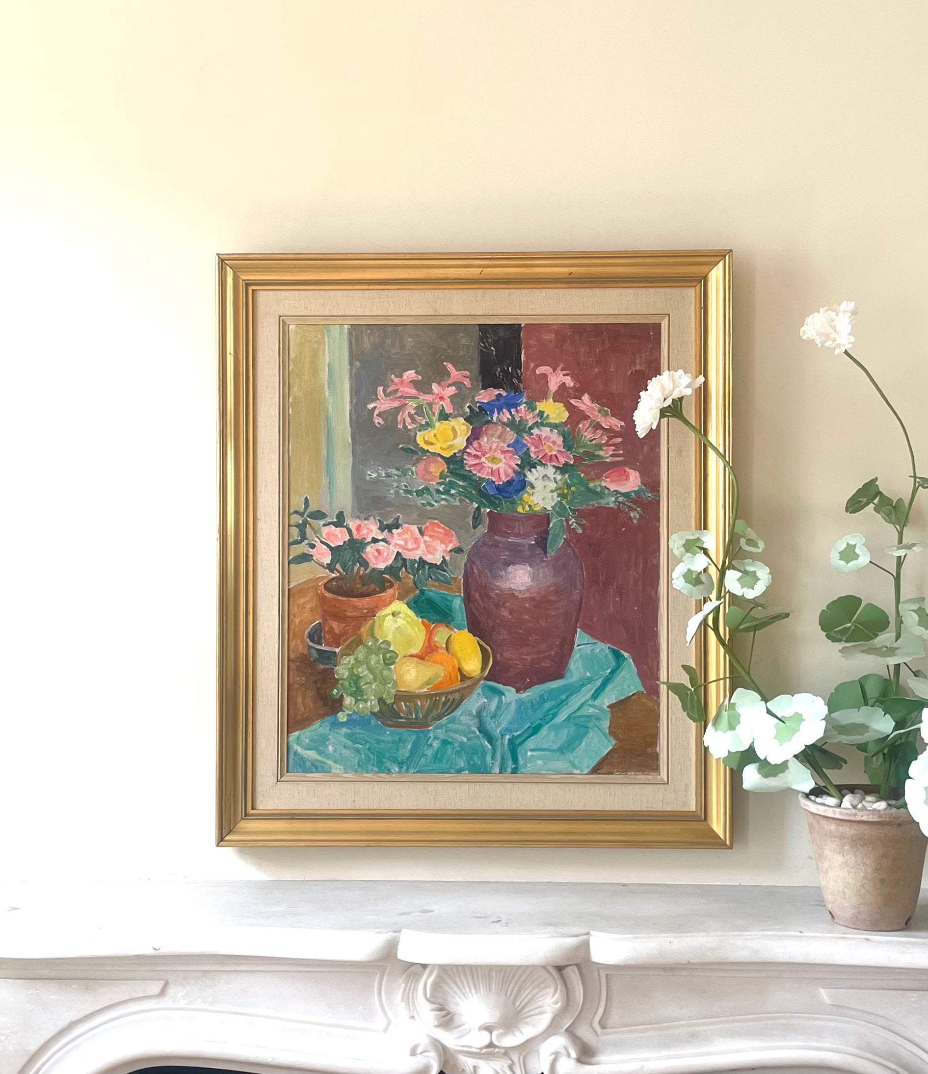 Flowers with Lemons