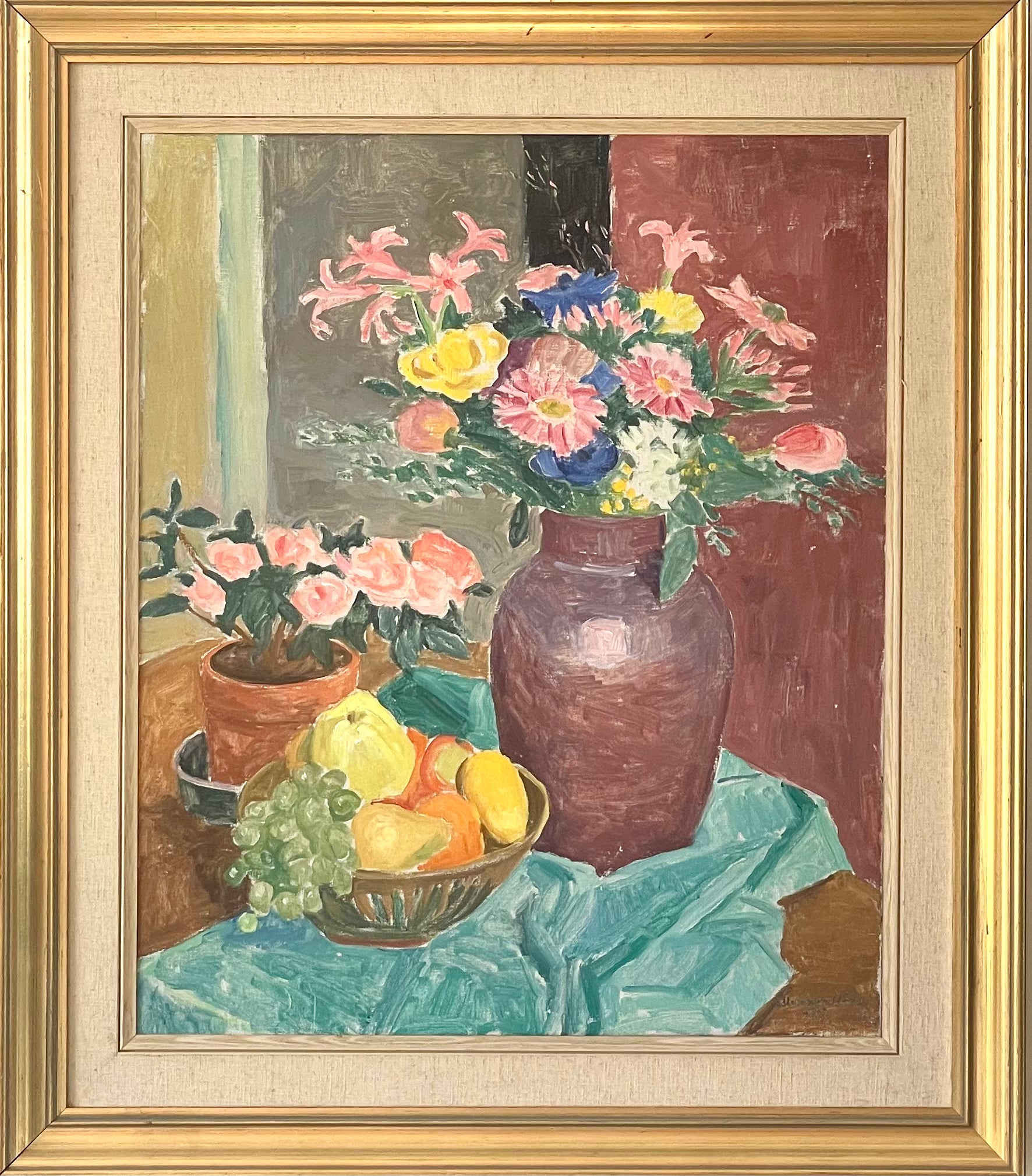 Flowers with Lemons