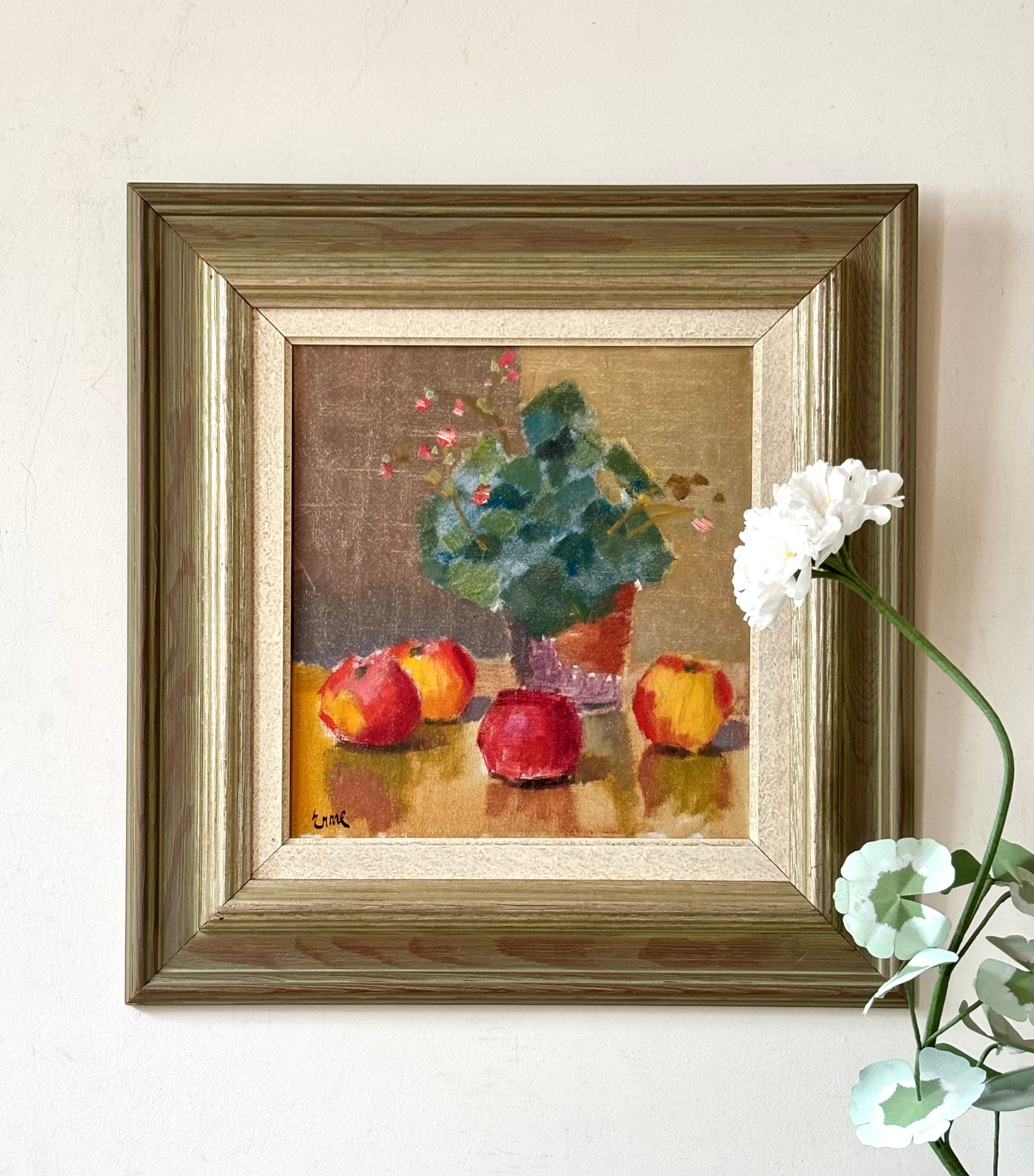 Flowers and Apples