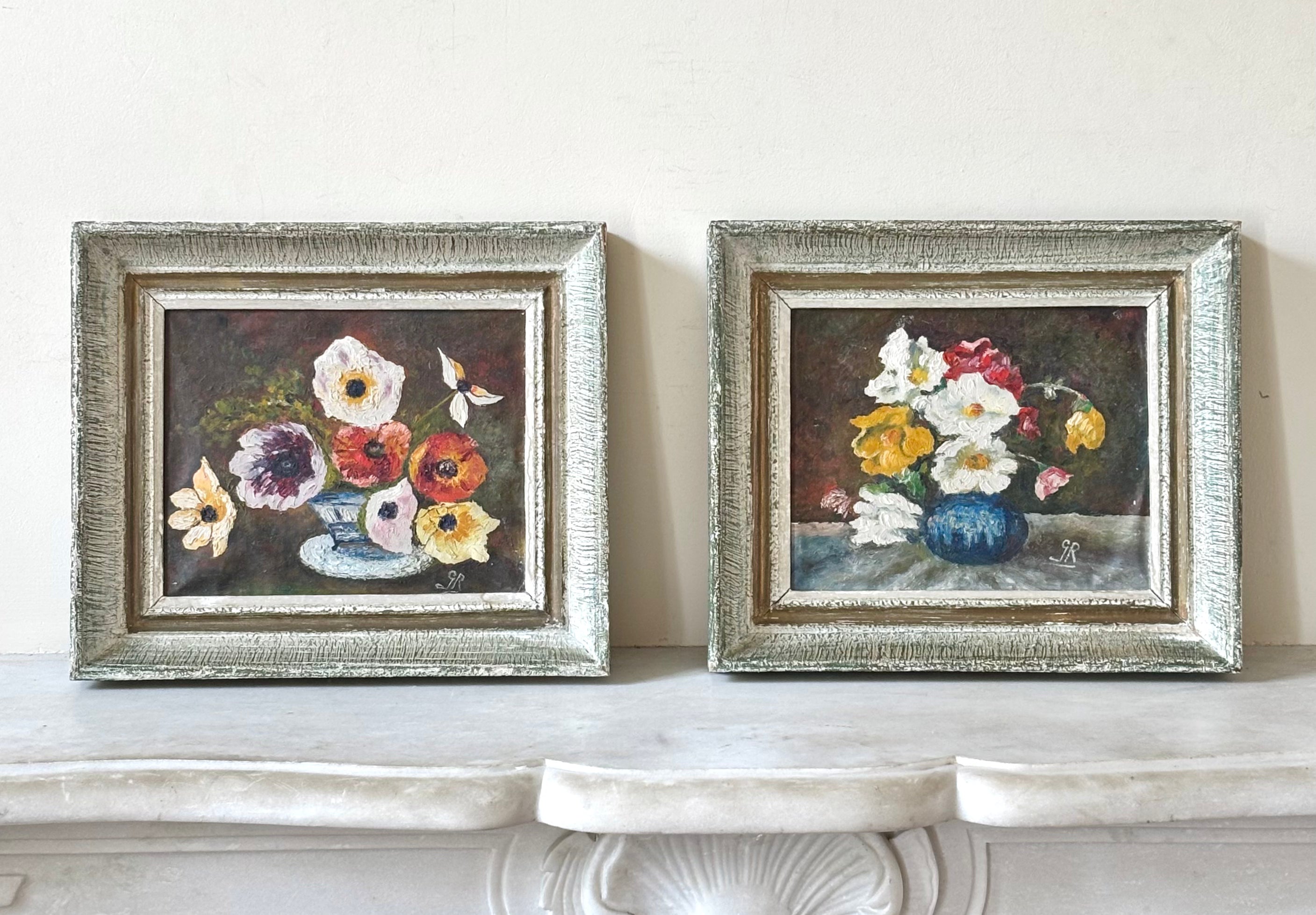 Pair of French Florals