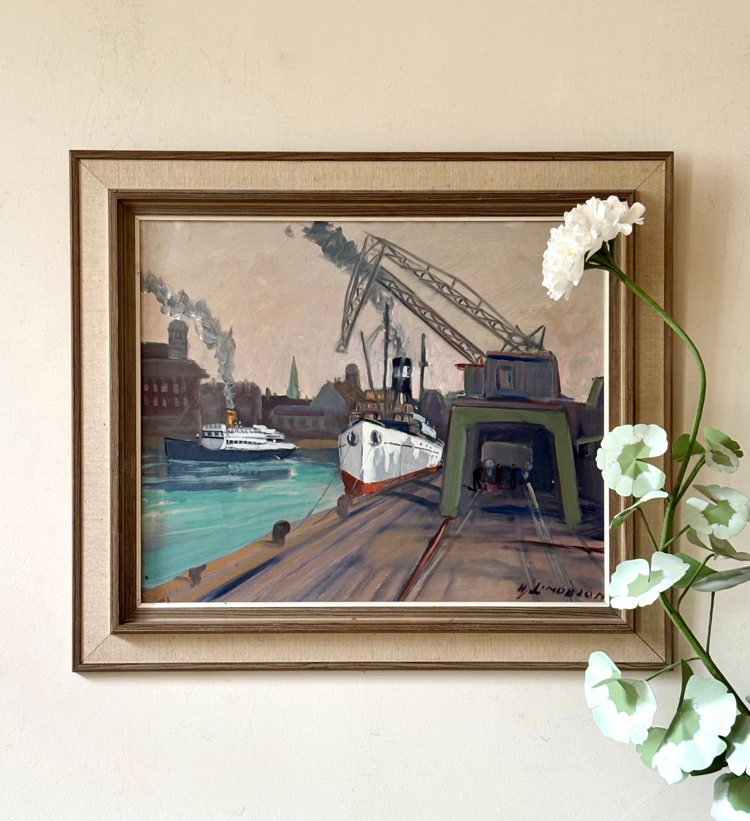 Ship in the Harbour
