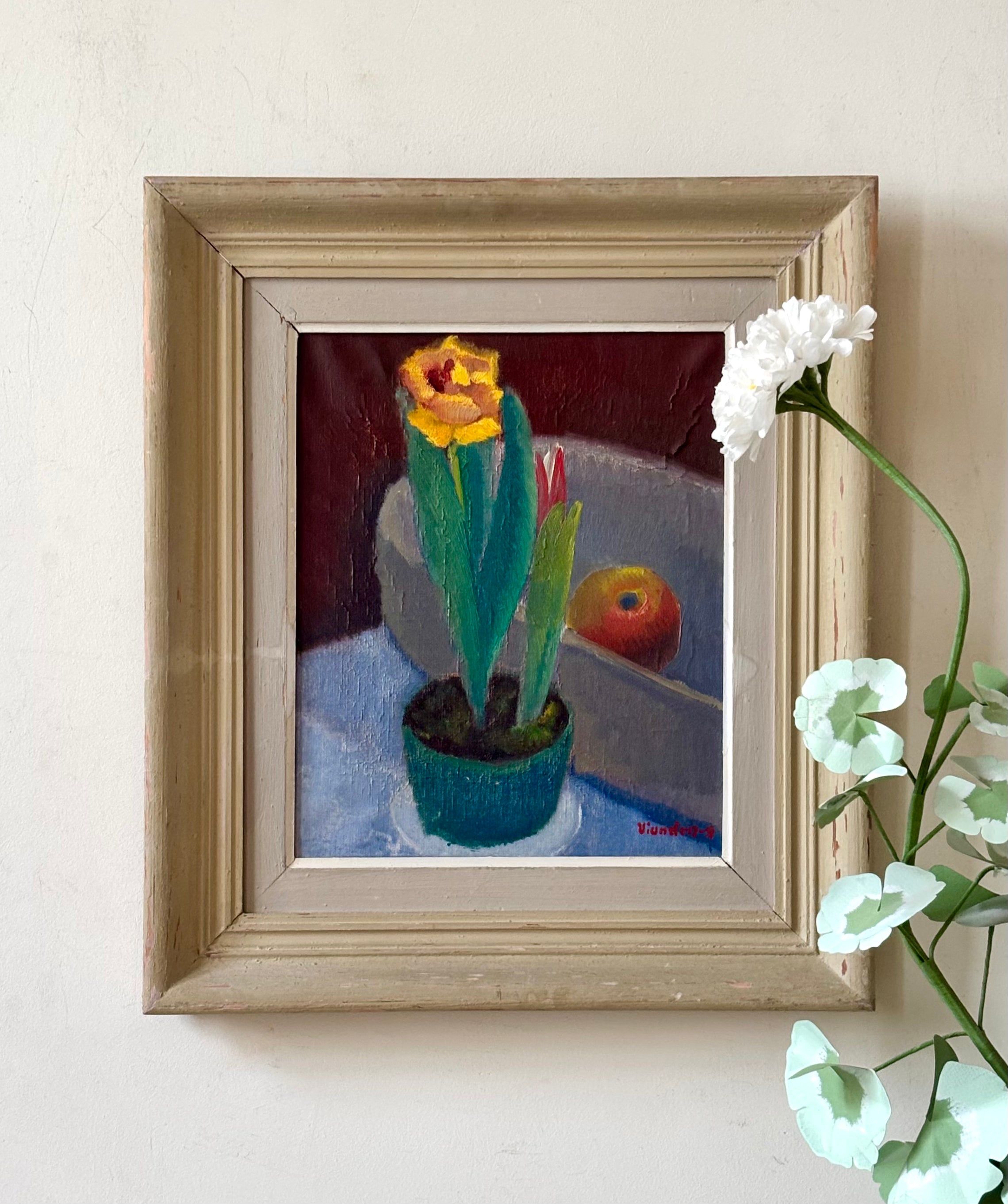 Yellow Tulip and Apple