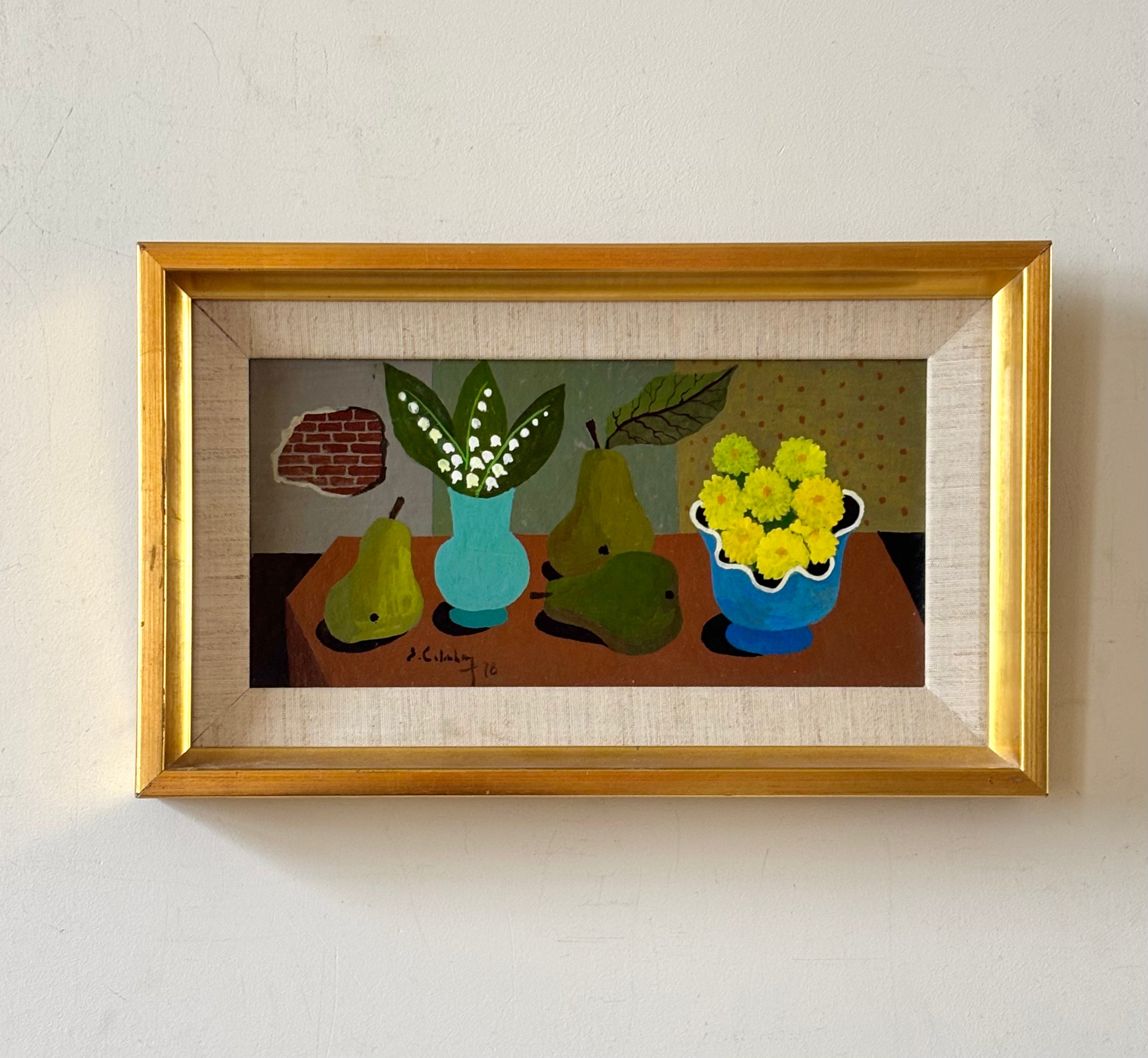 Still Life with Flowers and Pears
