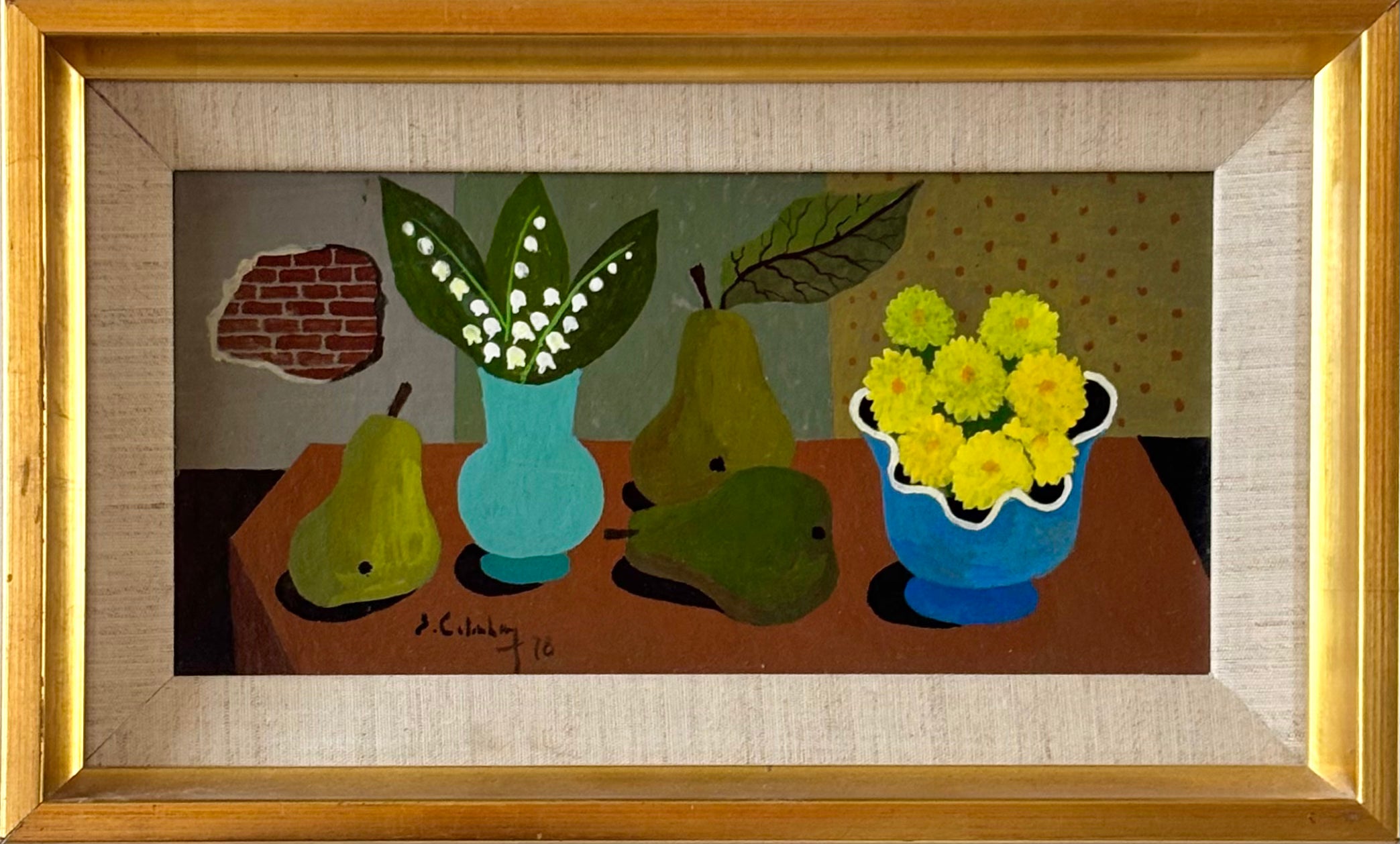 Still Life with Flowers and Pears