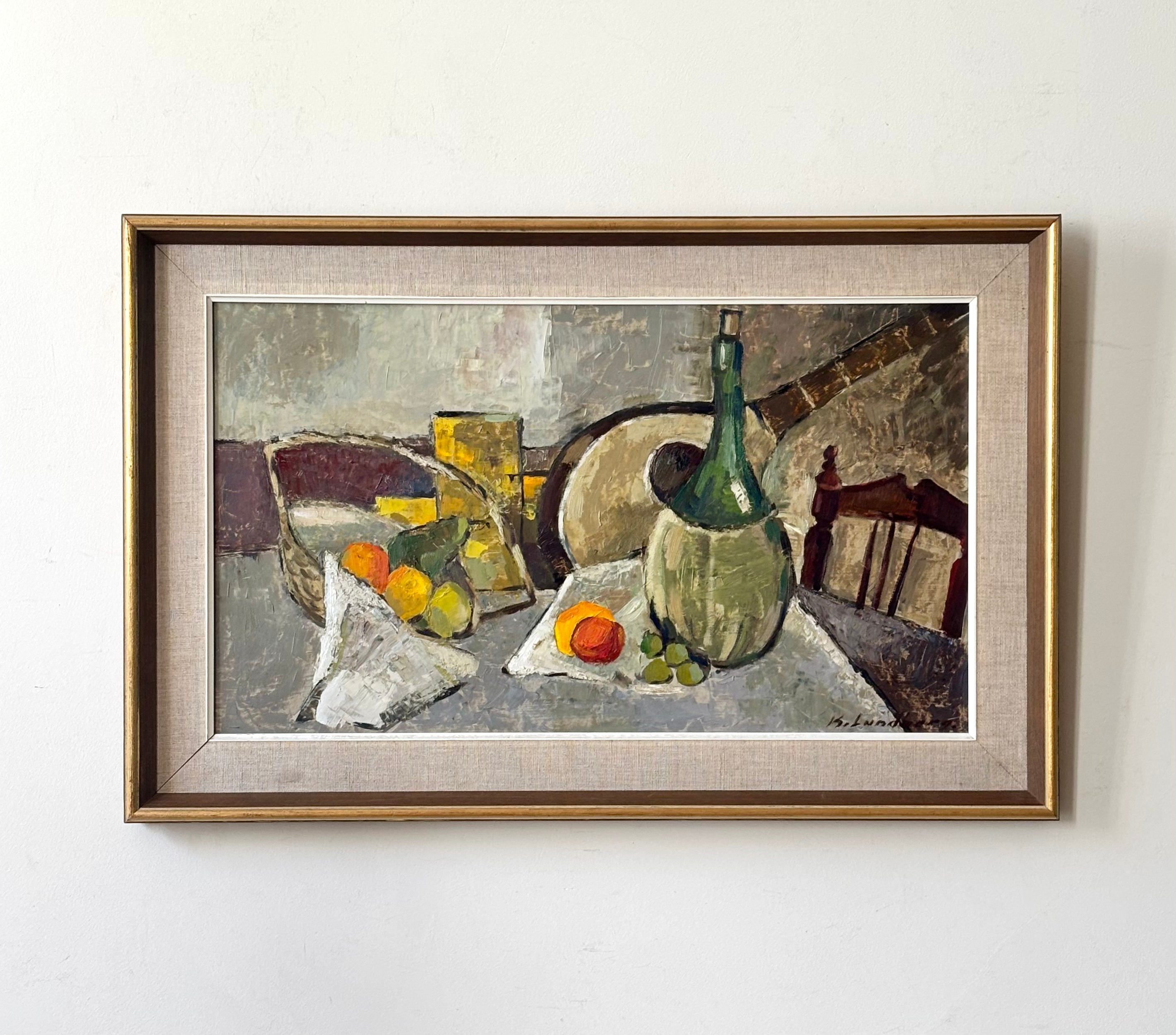 Still Life with Wine and Lute