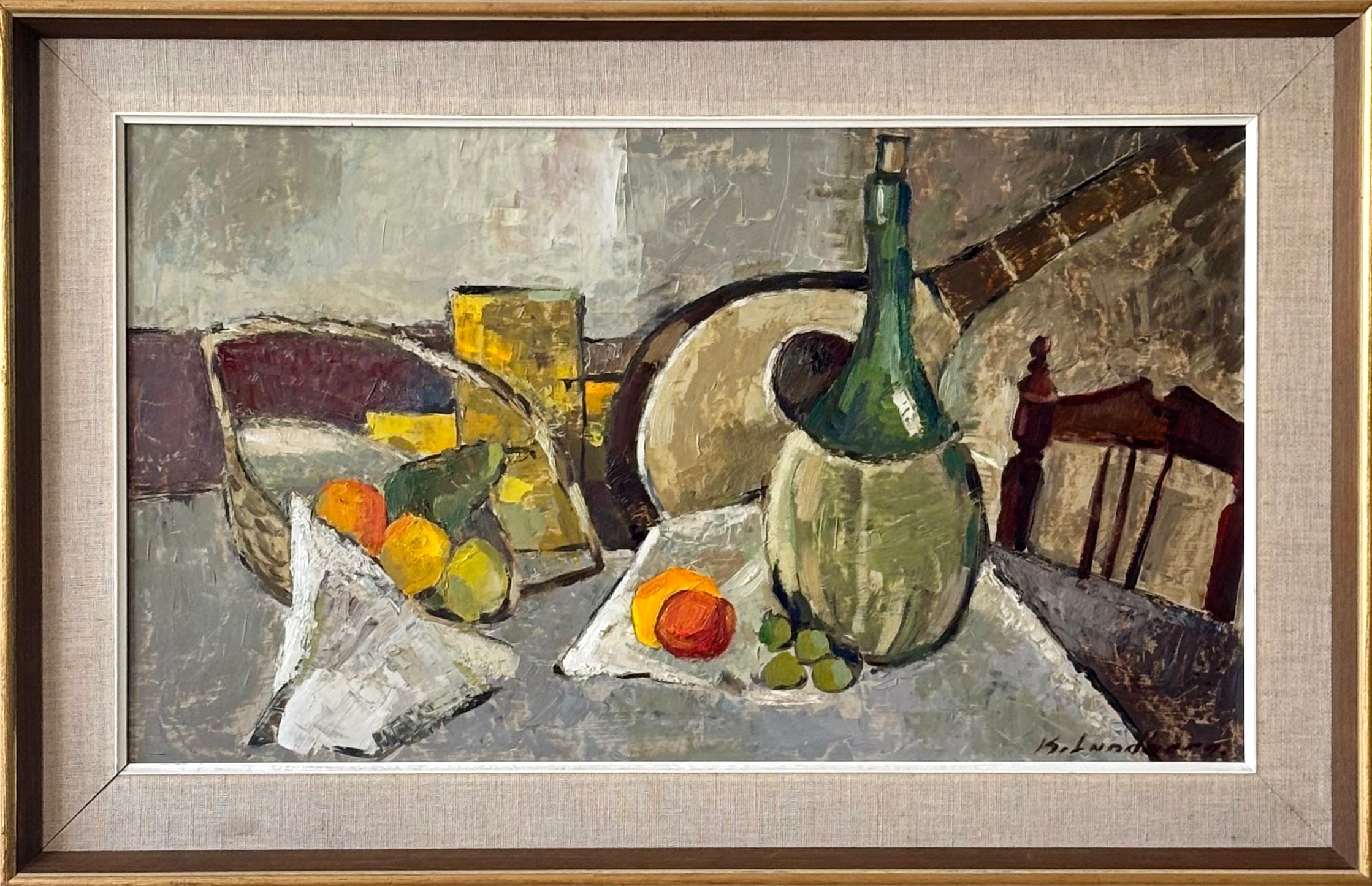 Still Life with Wine and Lute