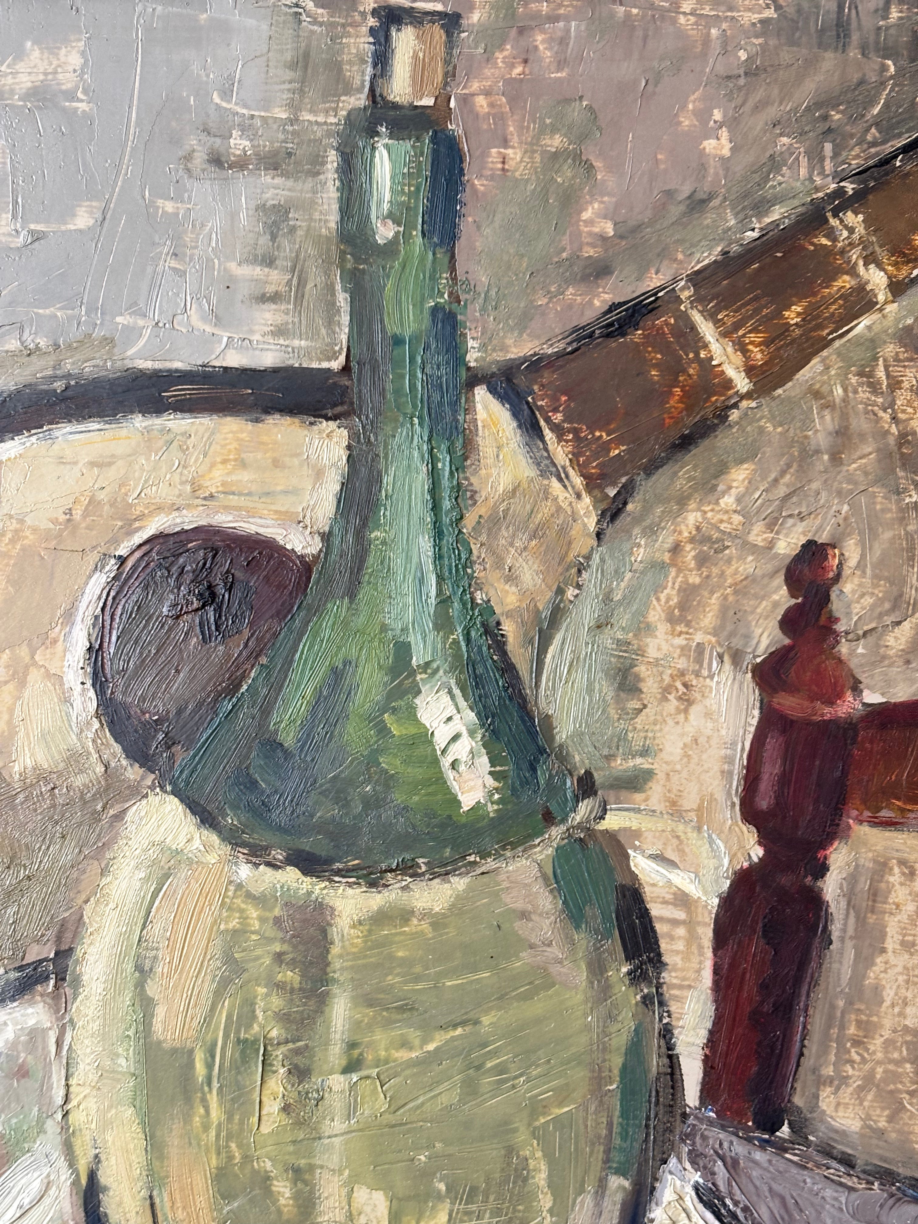 Still Life with Wine and Lute