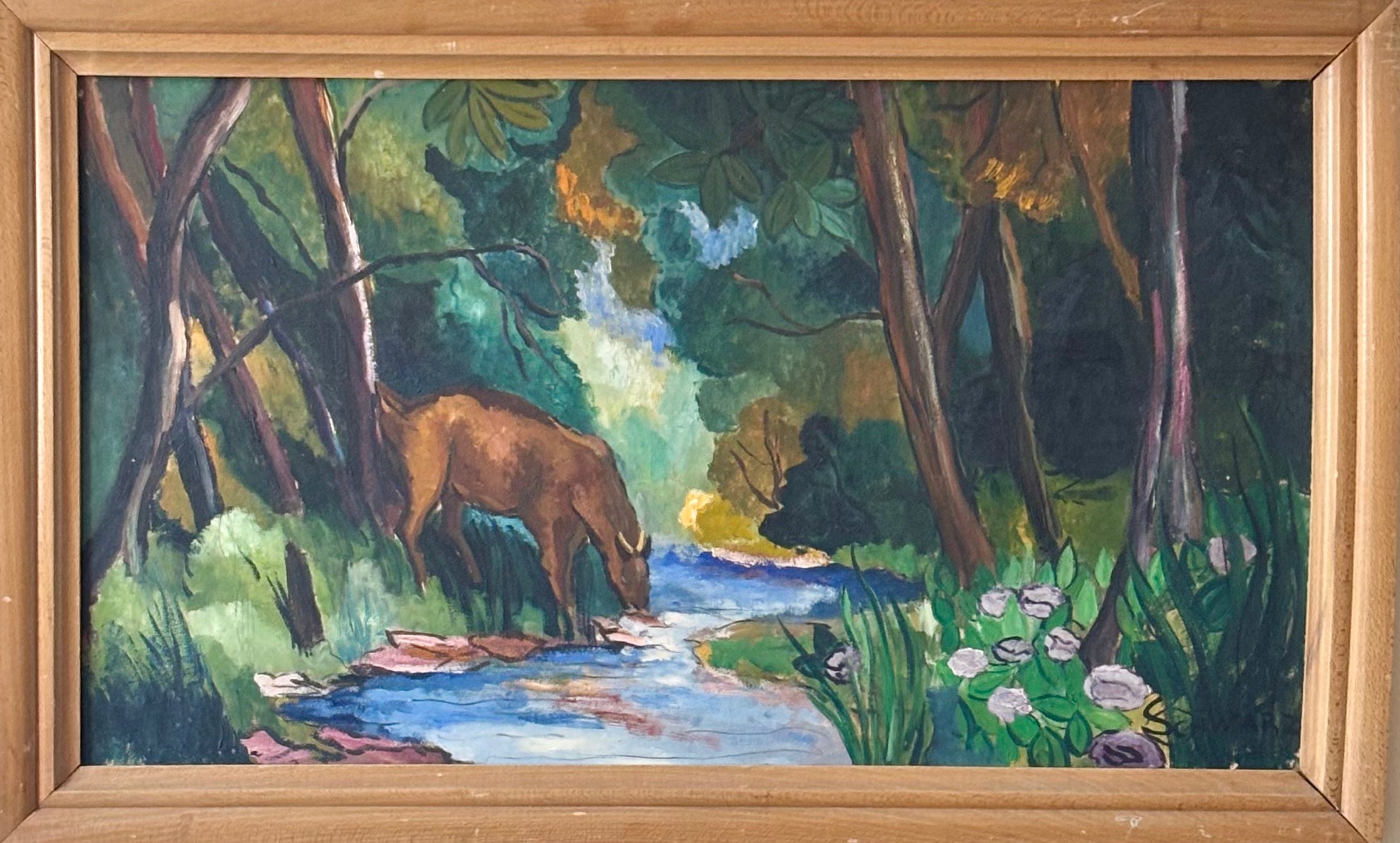 Deer at the Stream