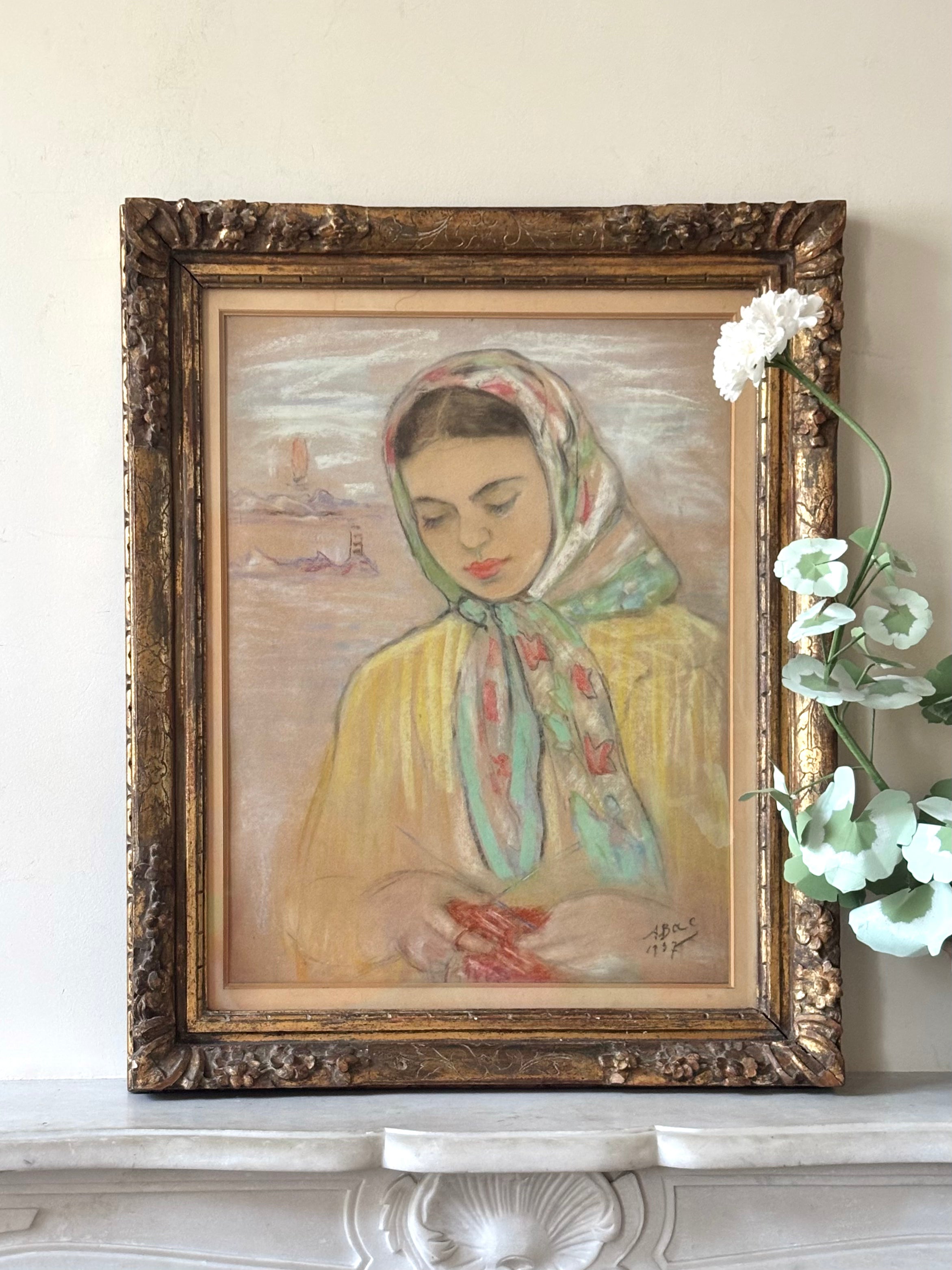 Girl in a Headscarf