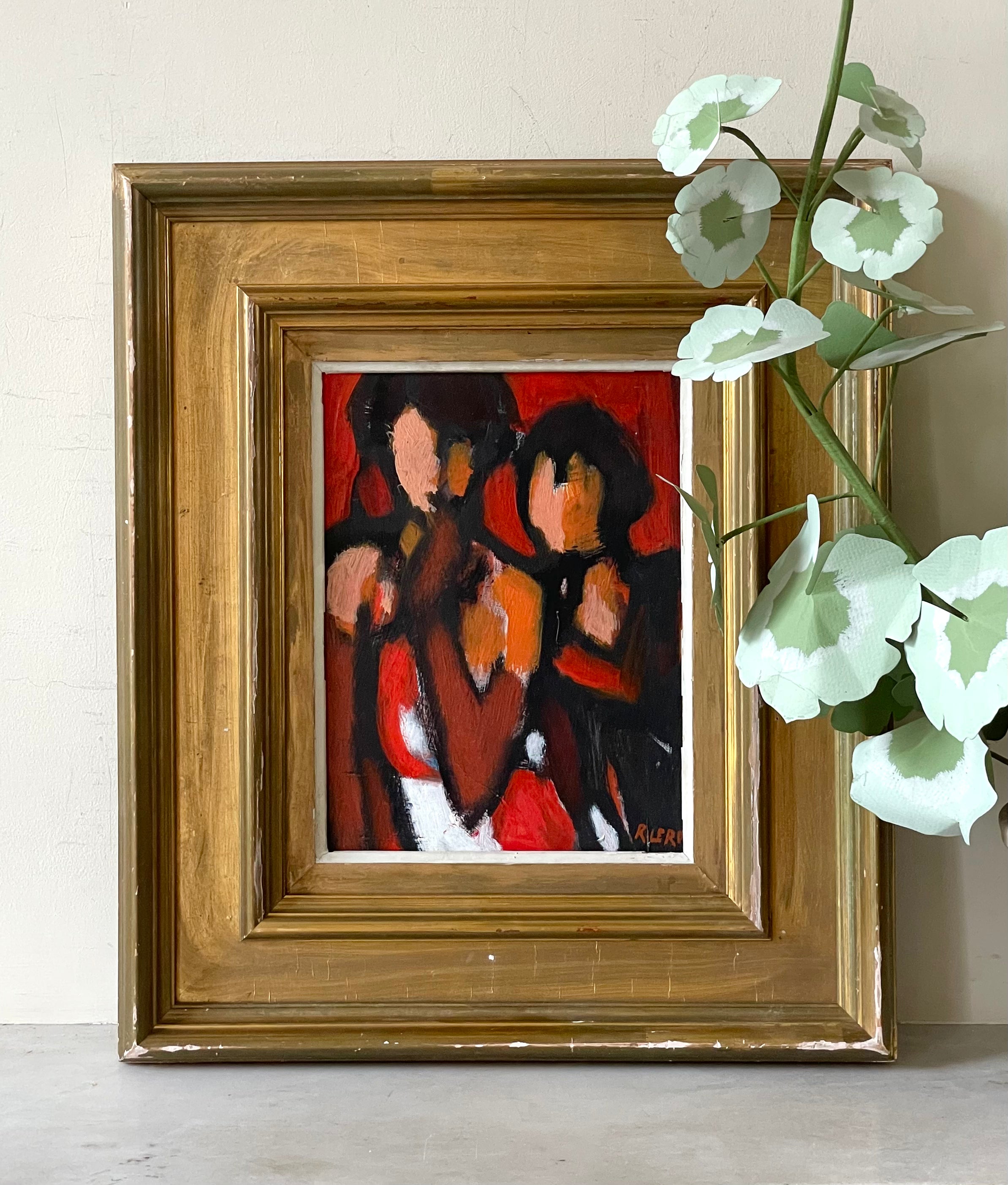 Conversation in Red