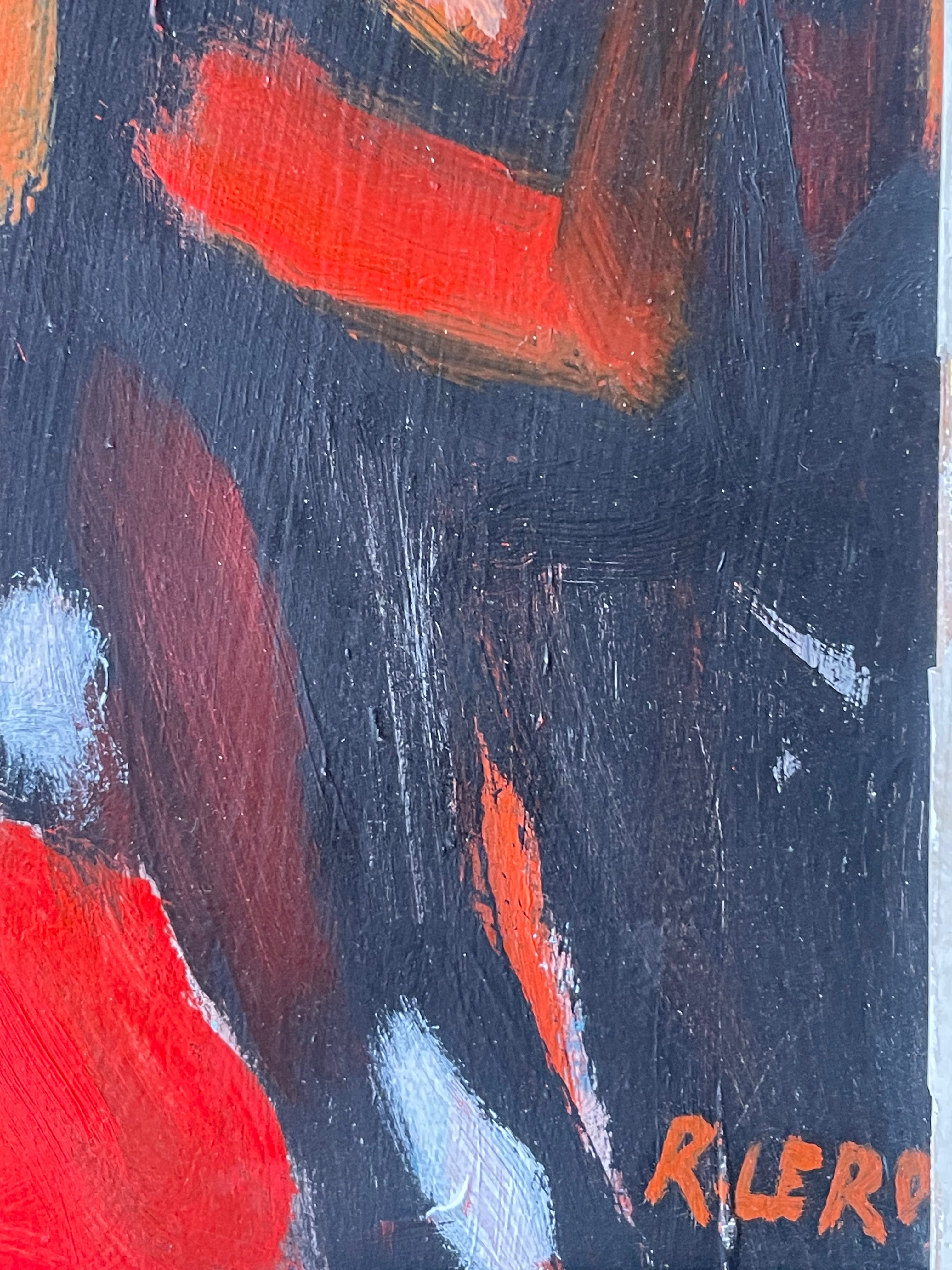 Conversation in Red