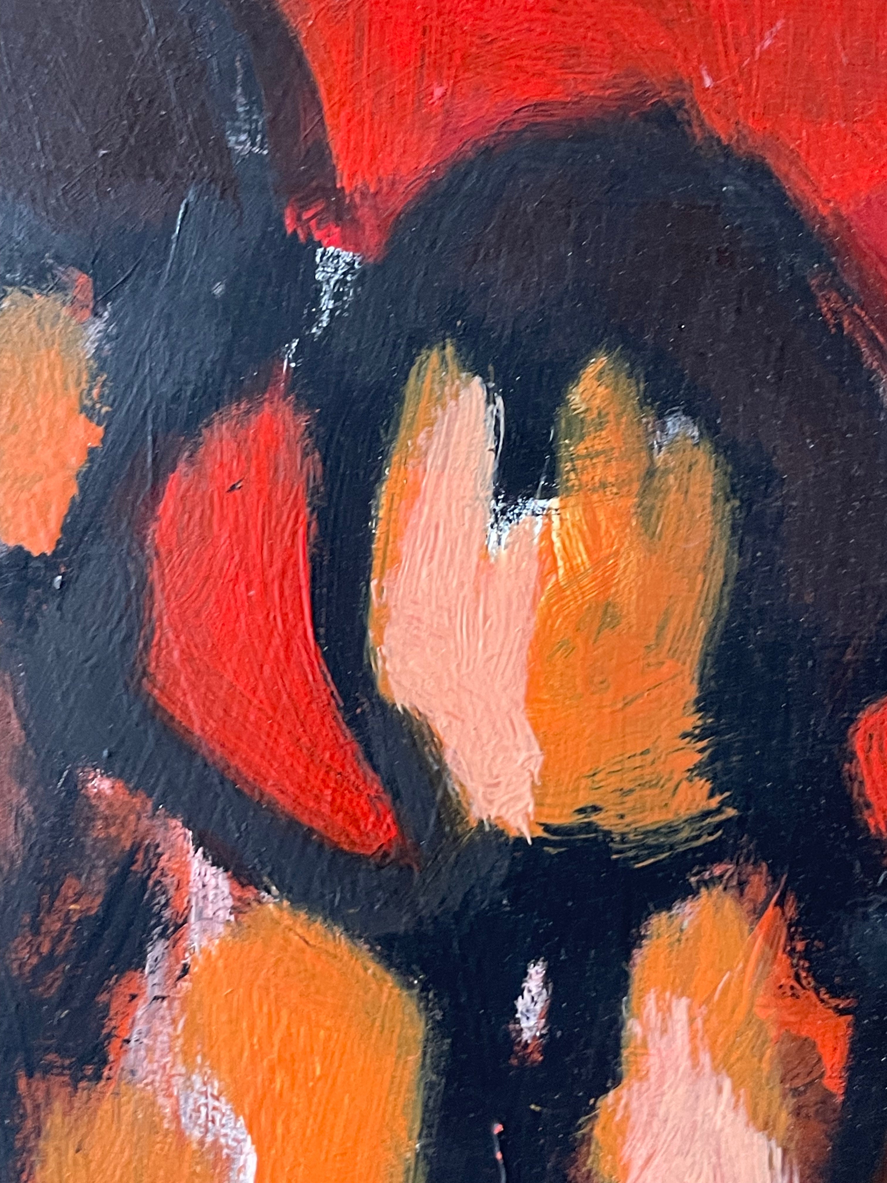 Conversation in Red