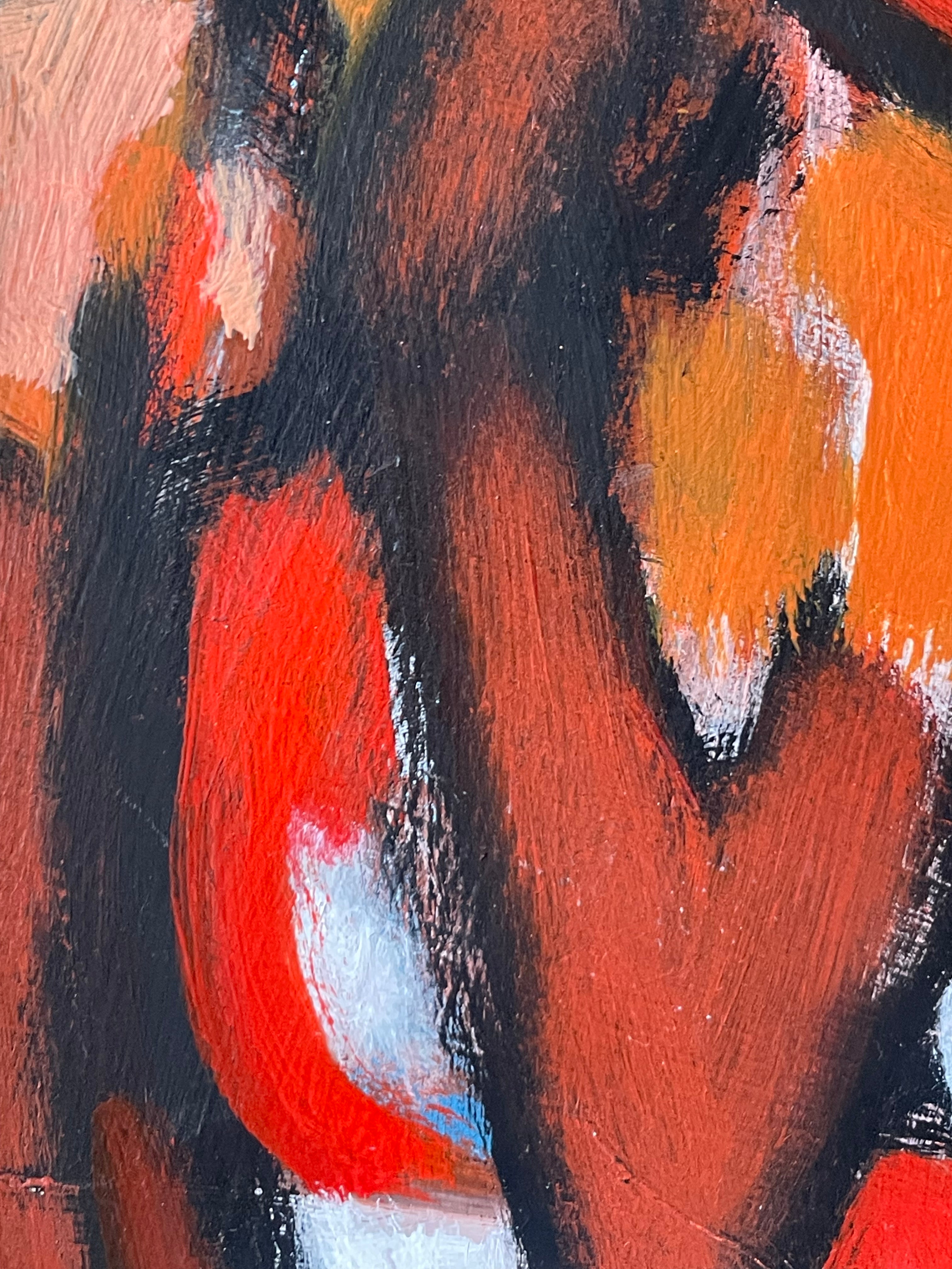 Conversation in Red