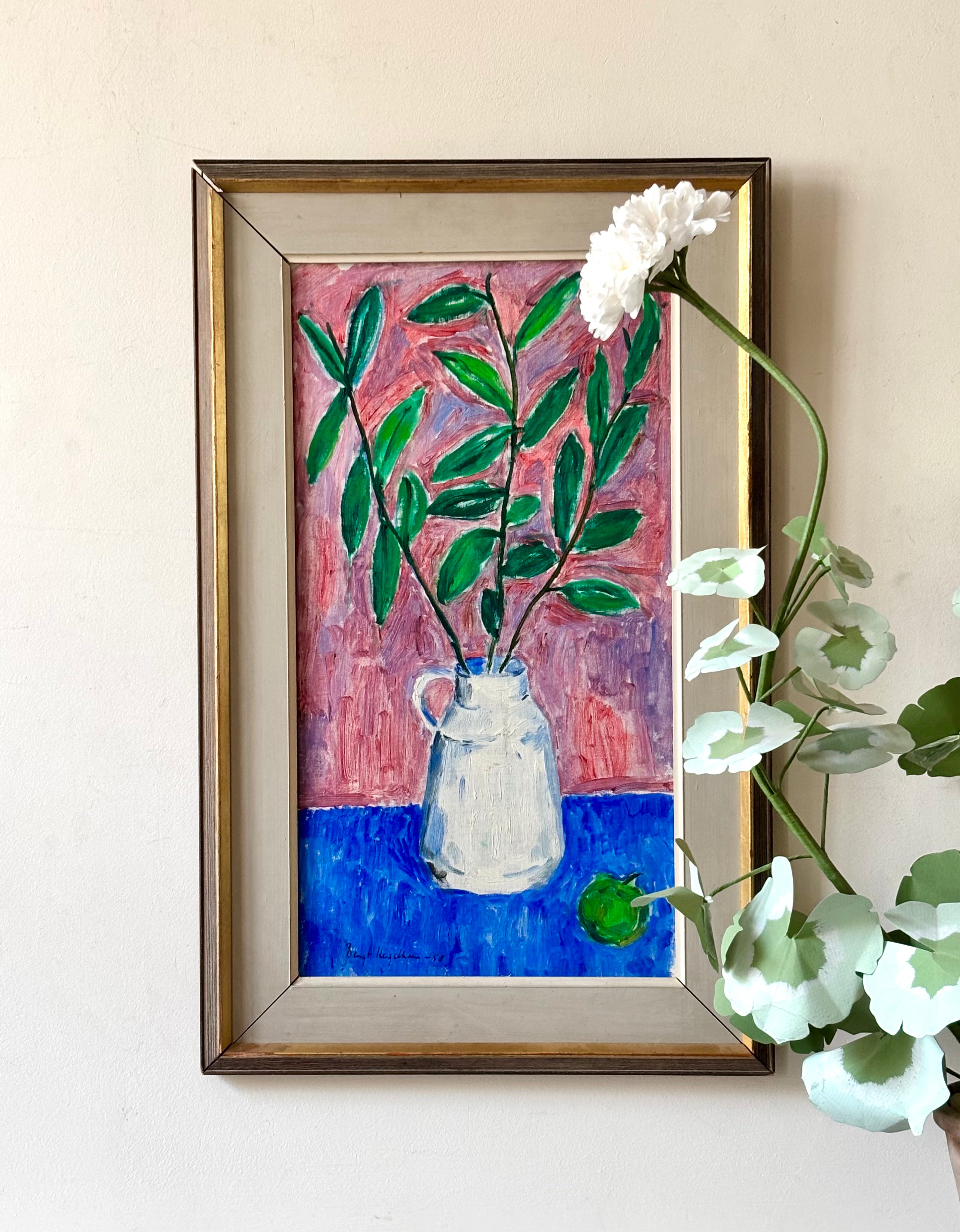 Branches in a White Jug