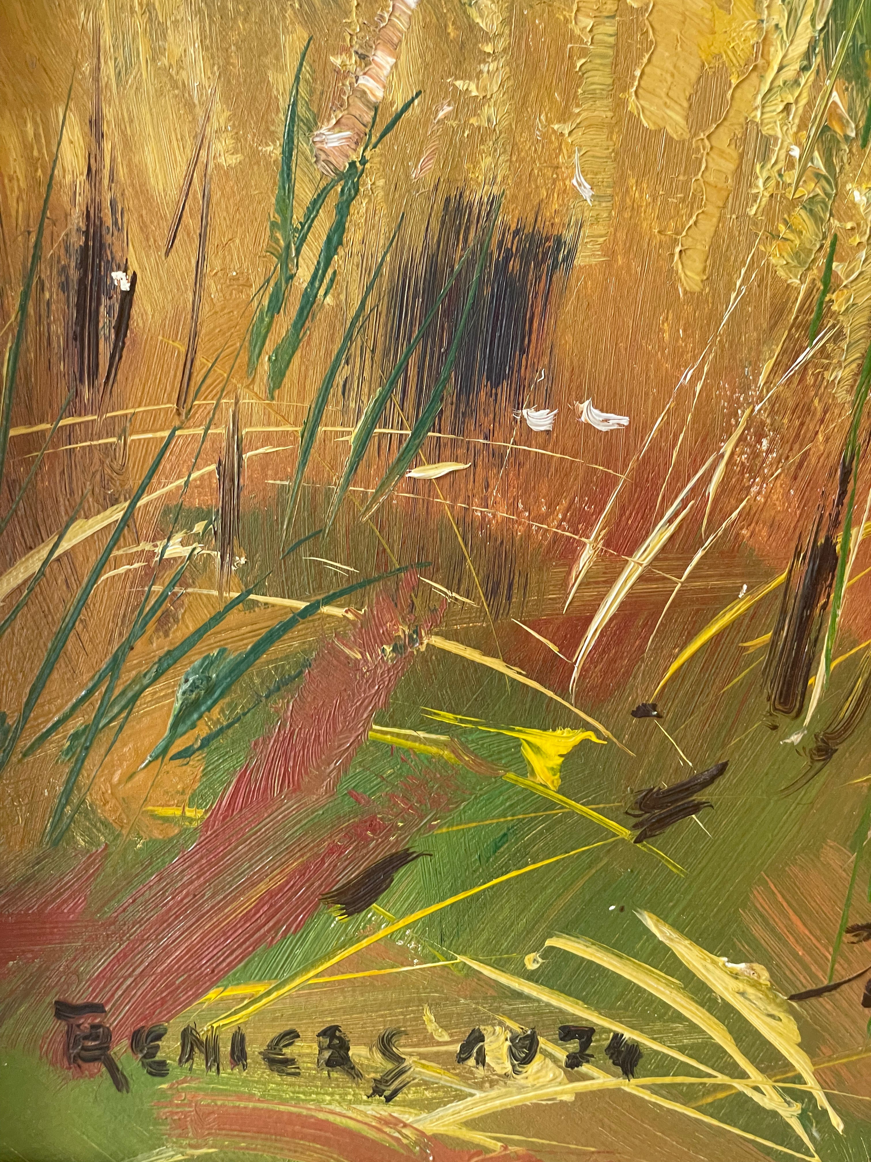 Track Through the Wheat Field