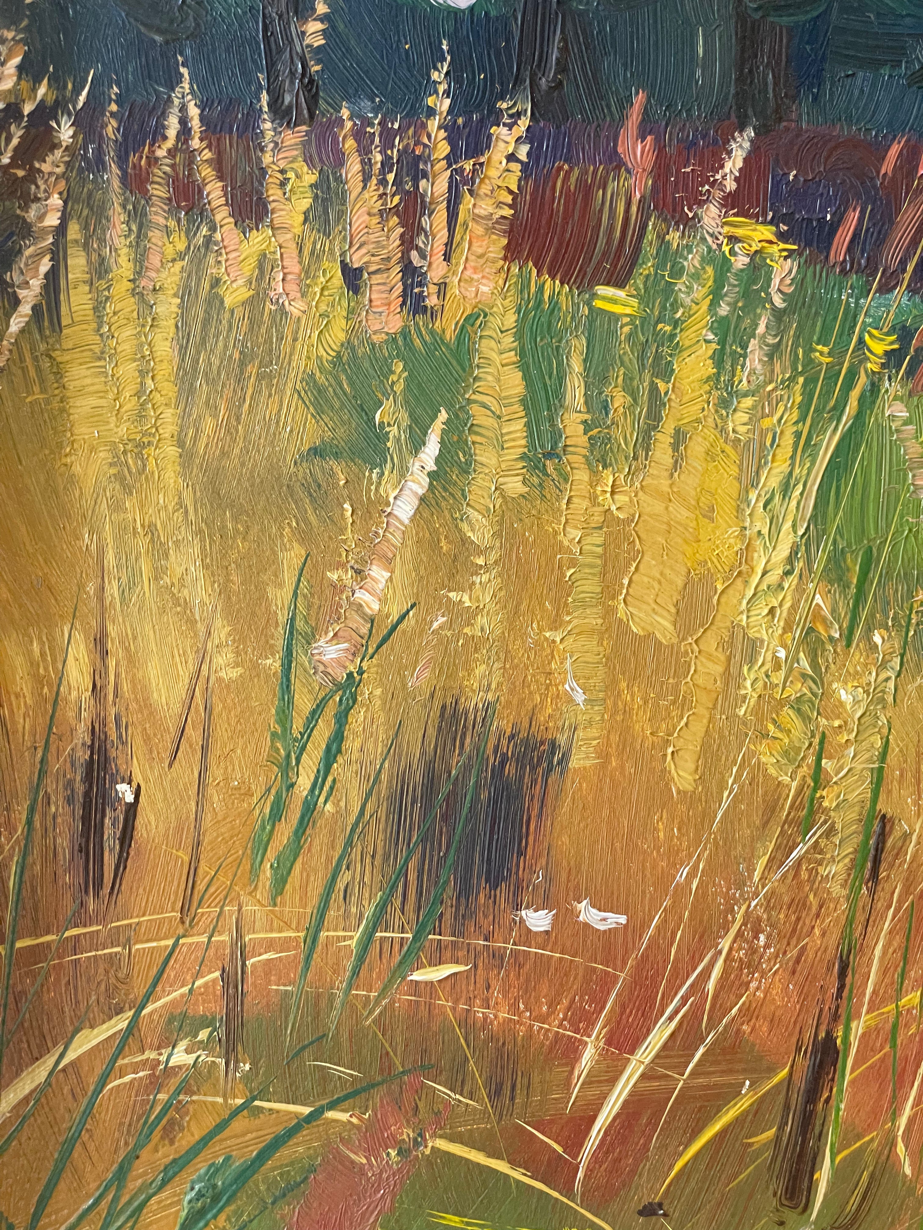 Track Through the Wheat Field