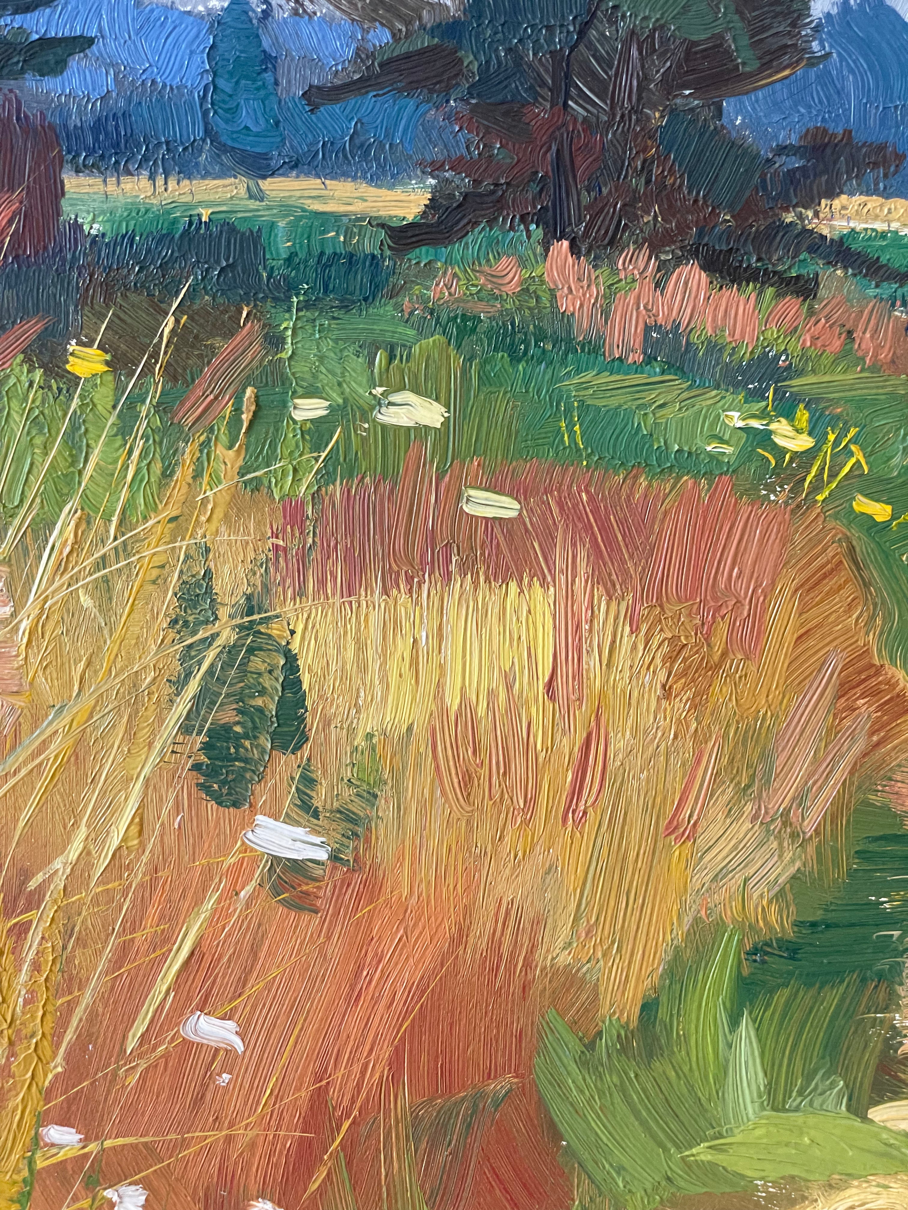Track Through the Wheat Field