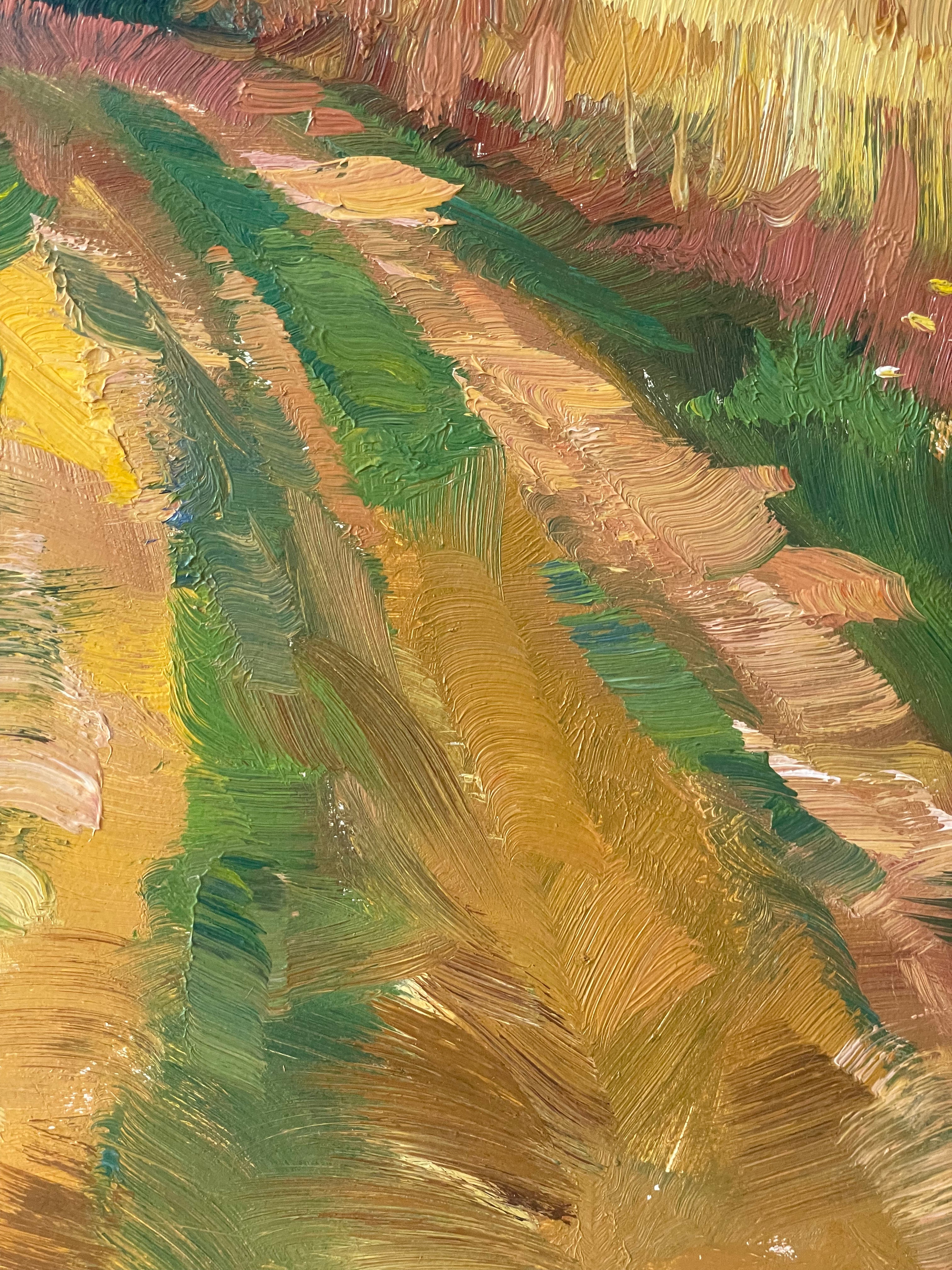 Track Through the Wheat Field