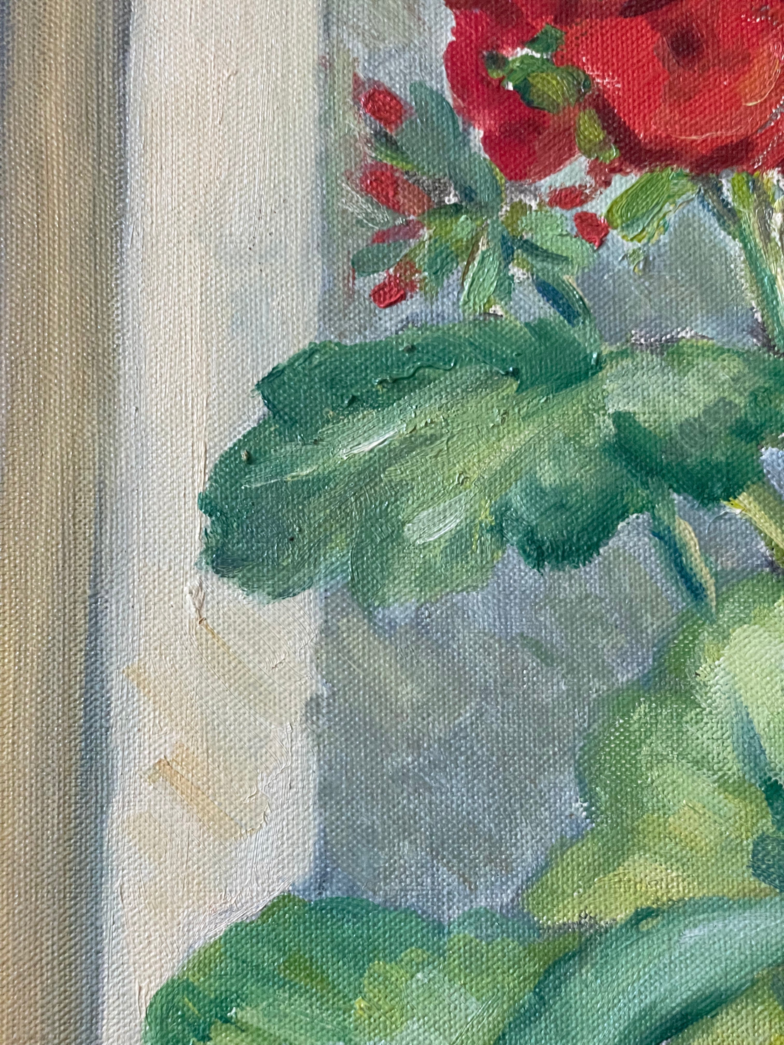 Red Geraniums