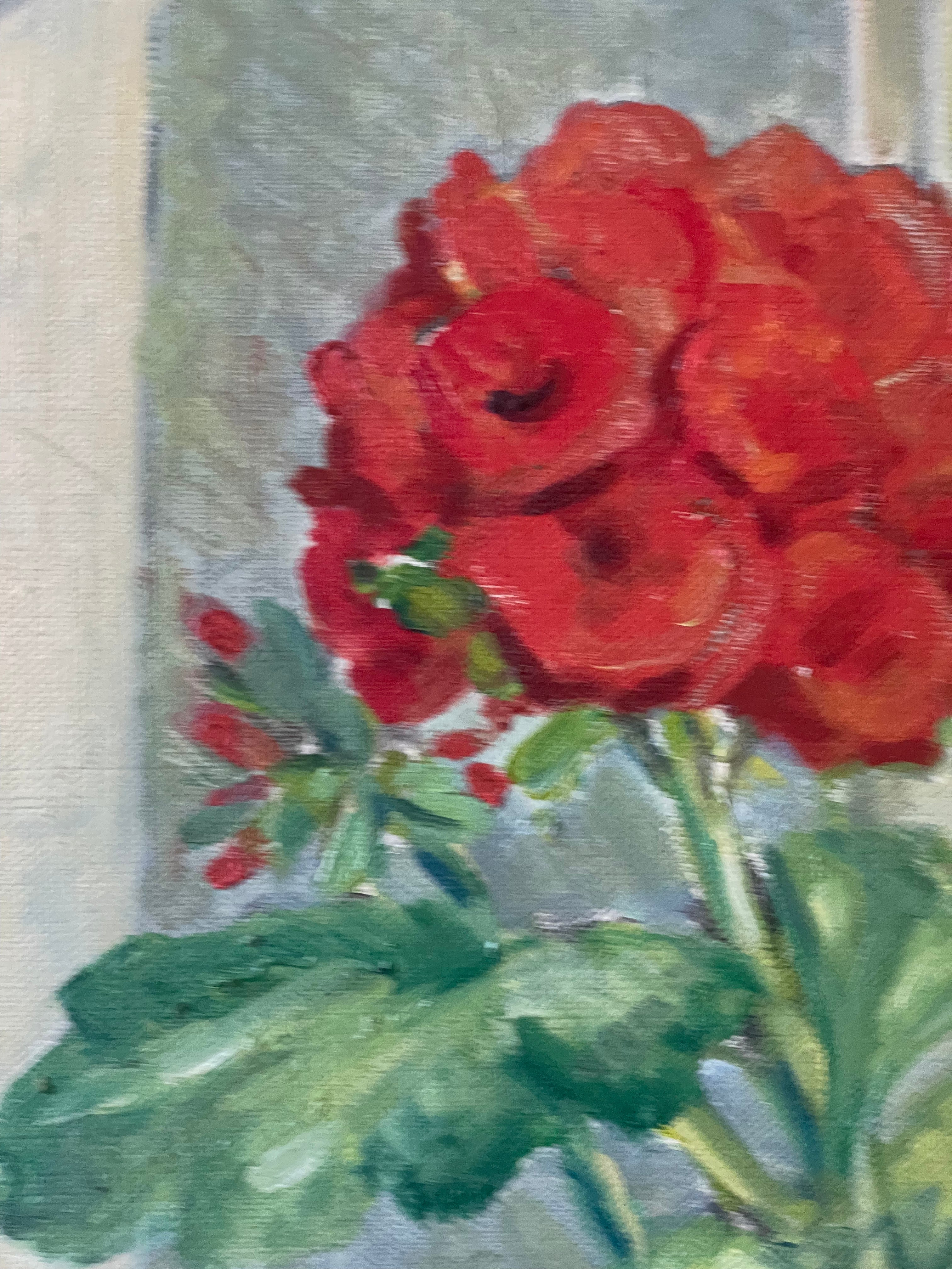 Red Geraniums