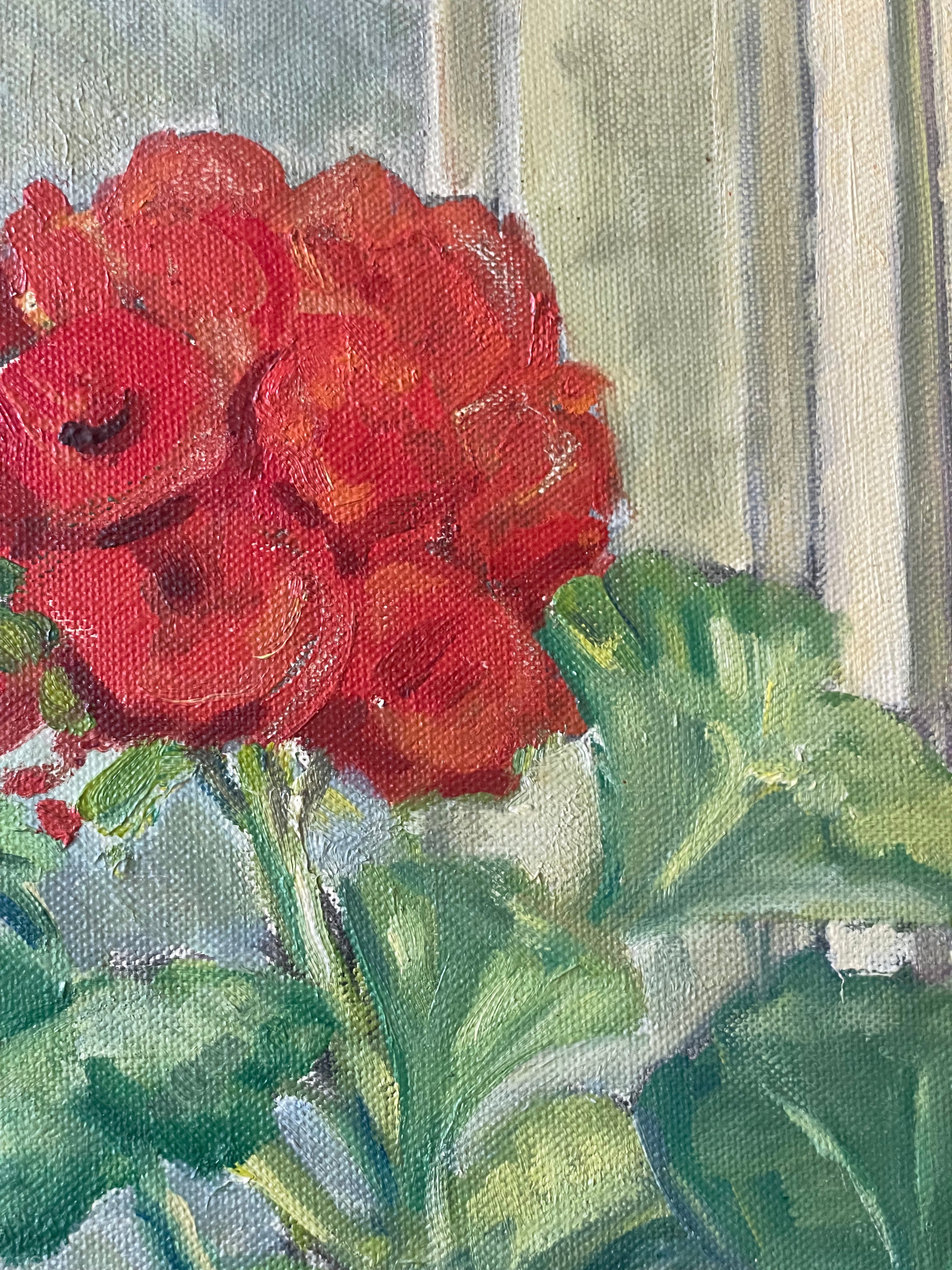 Red Geraniums