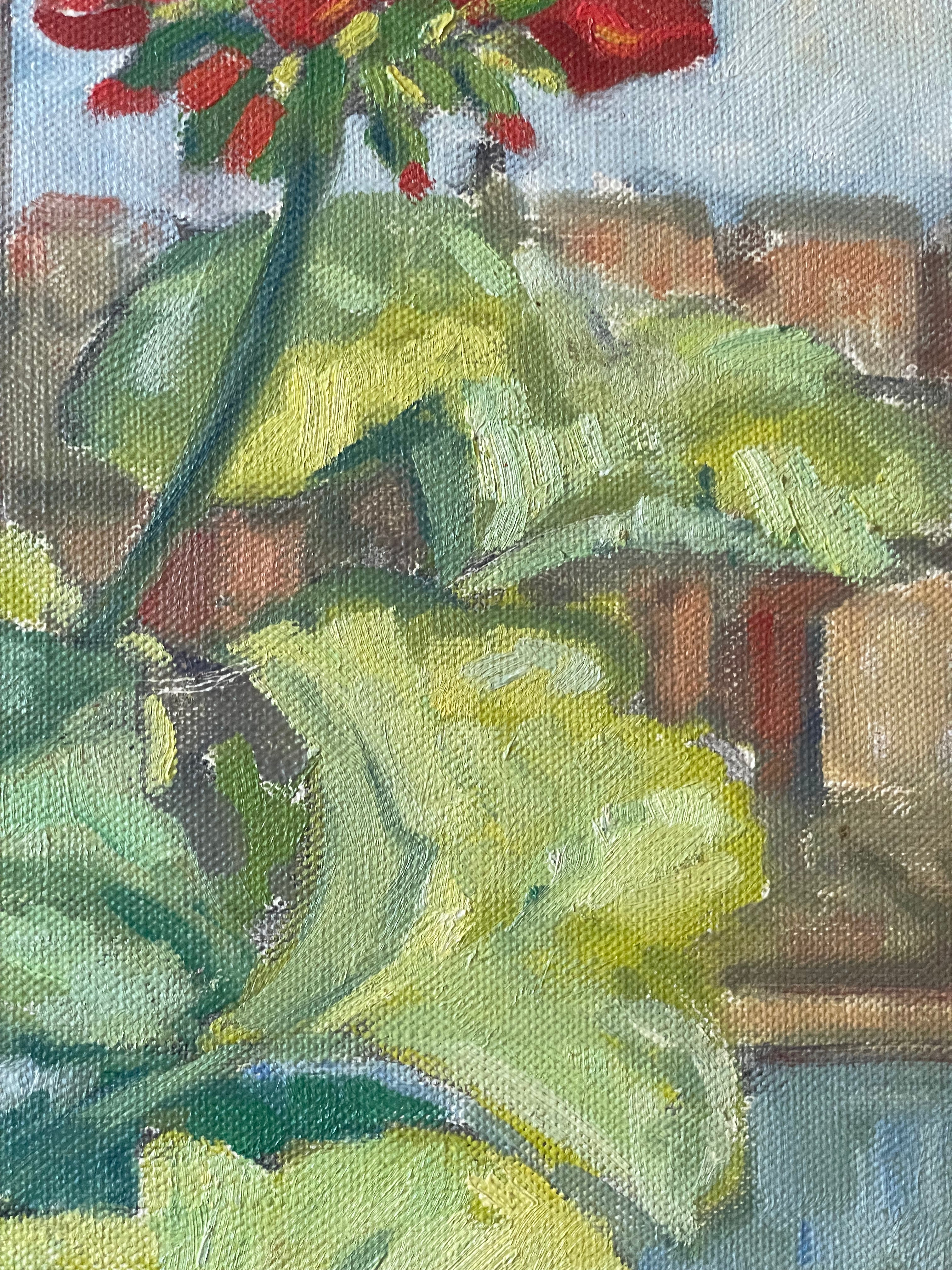 Red Geraniums