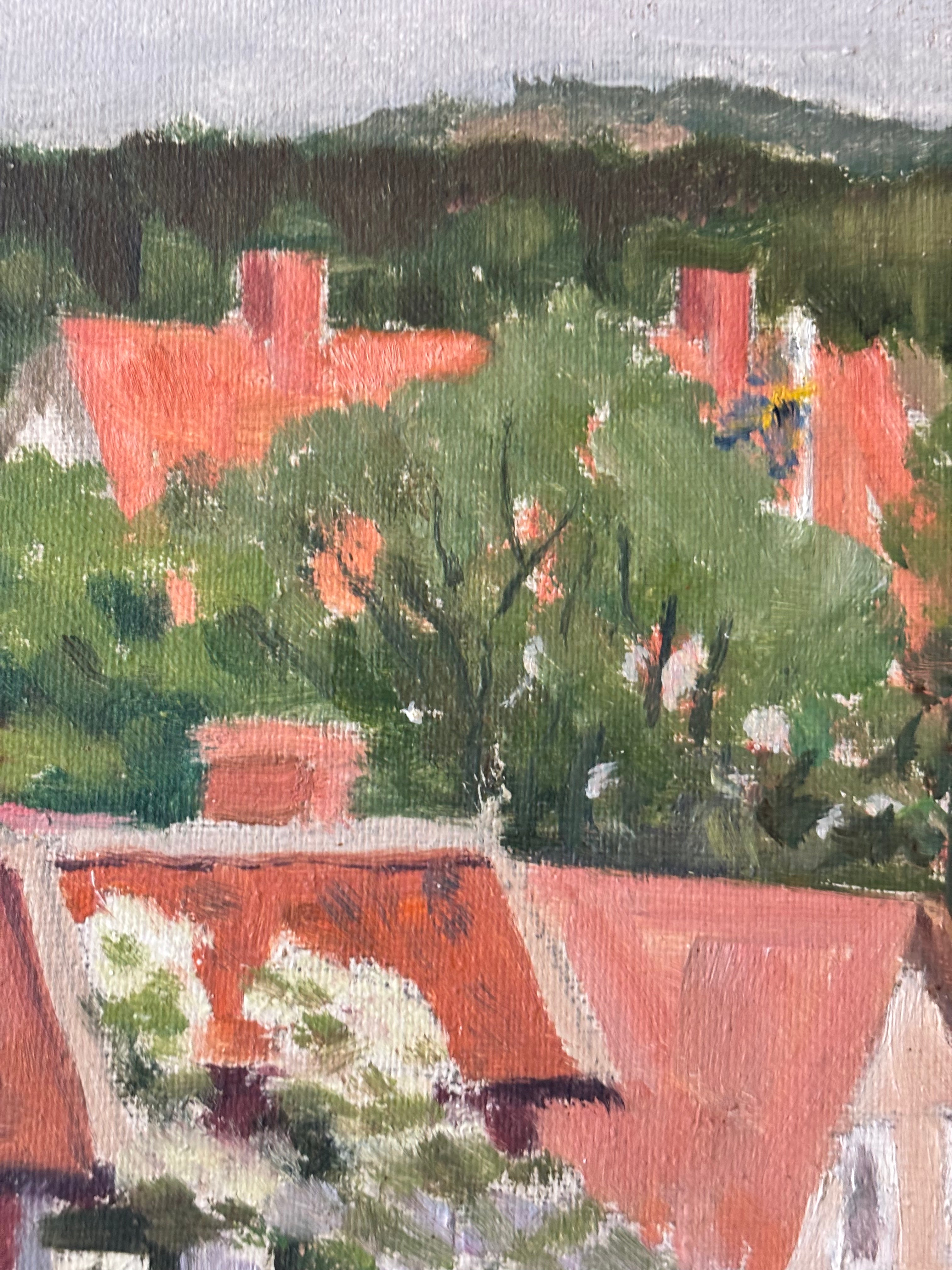 Swedish Village in Spring