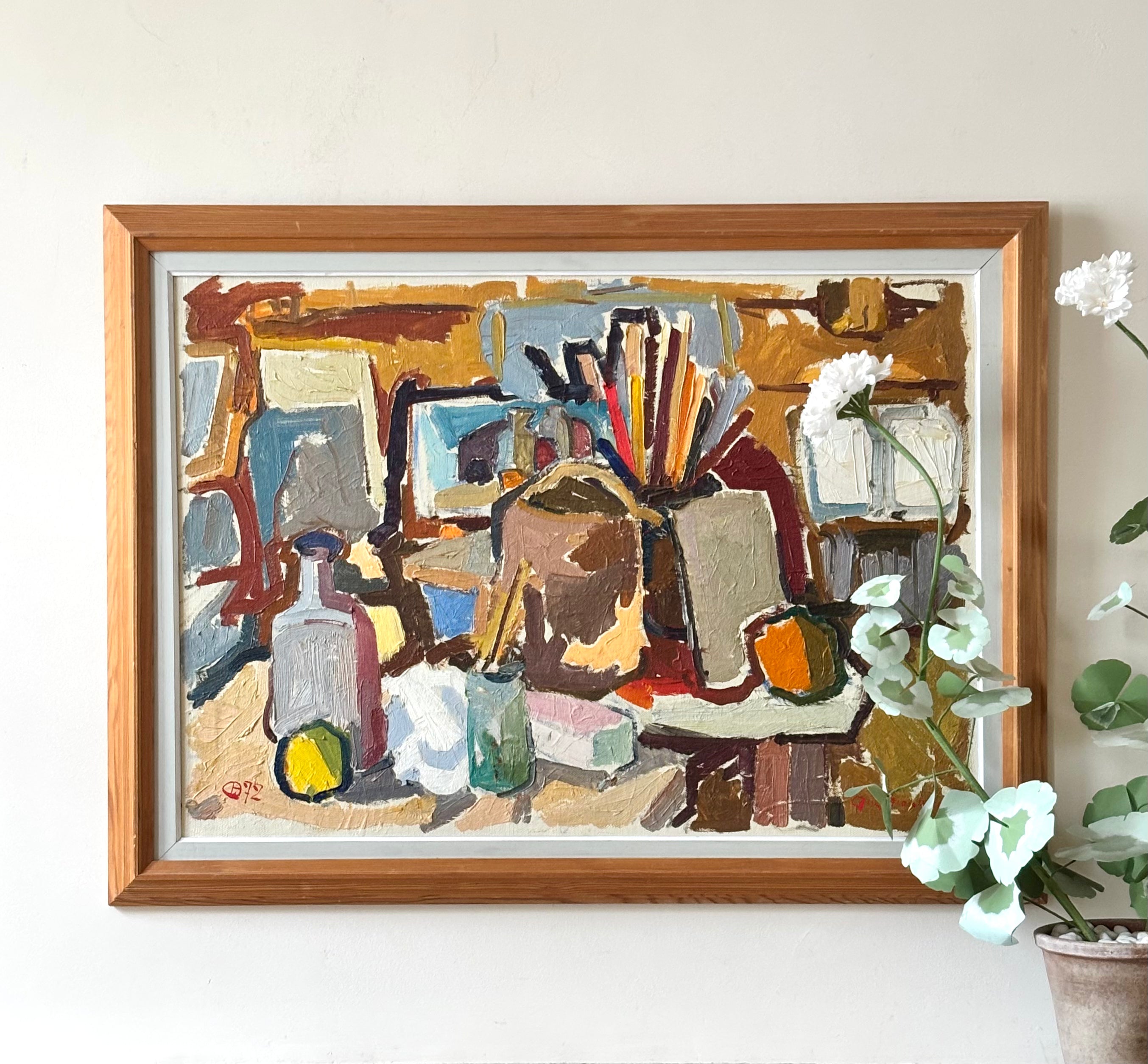 Studio Still Life with Fruit