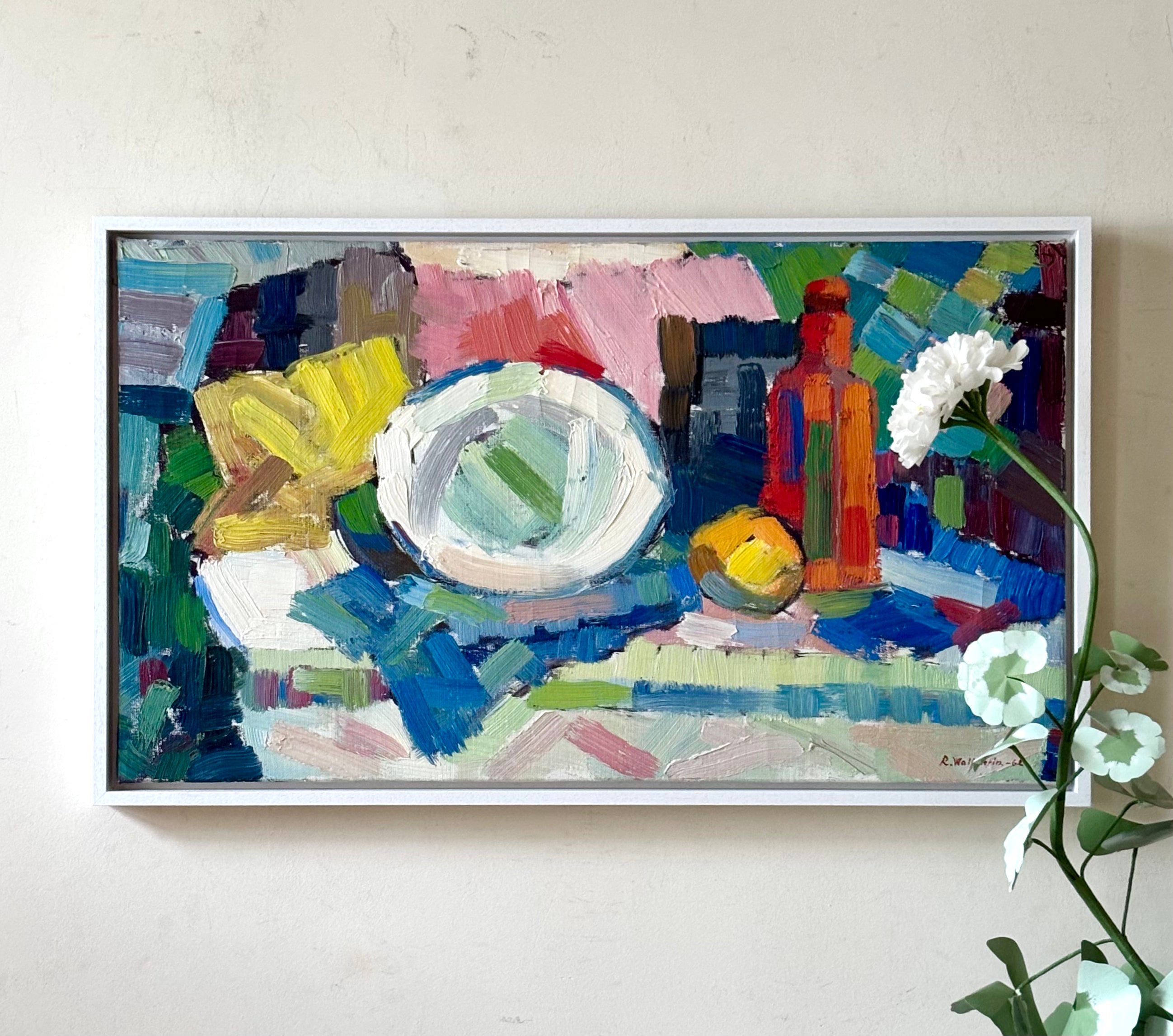 Lemon and White Bowl