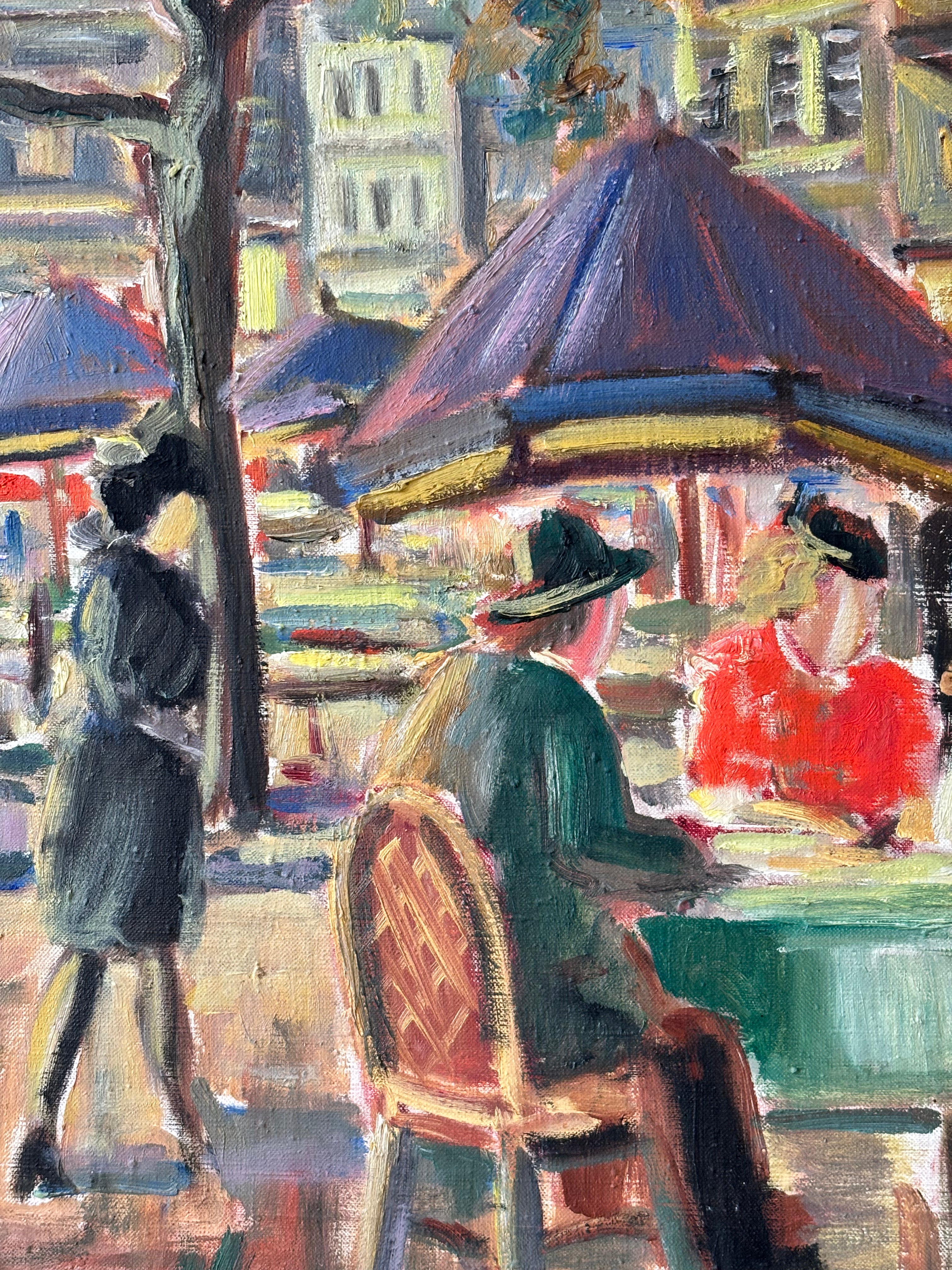 French Café Scene