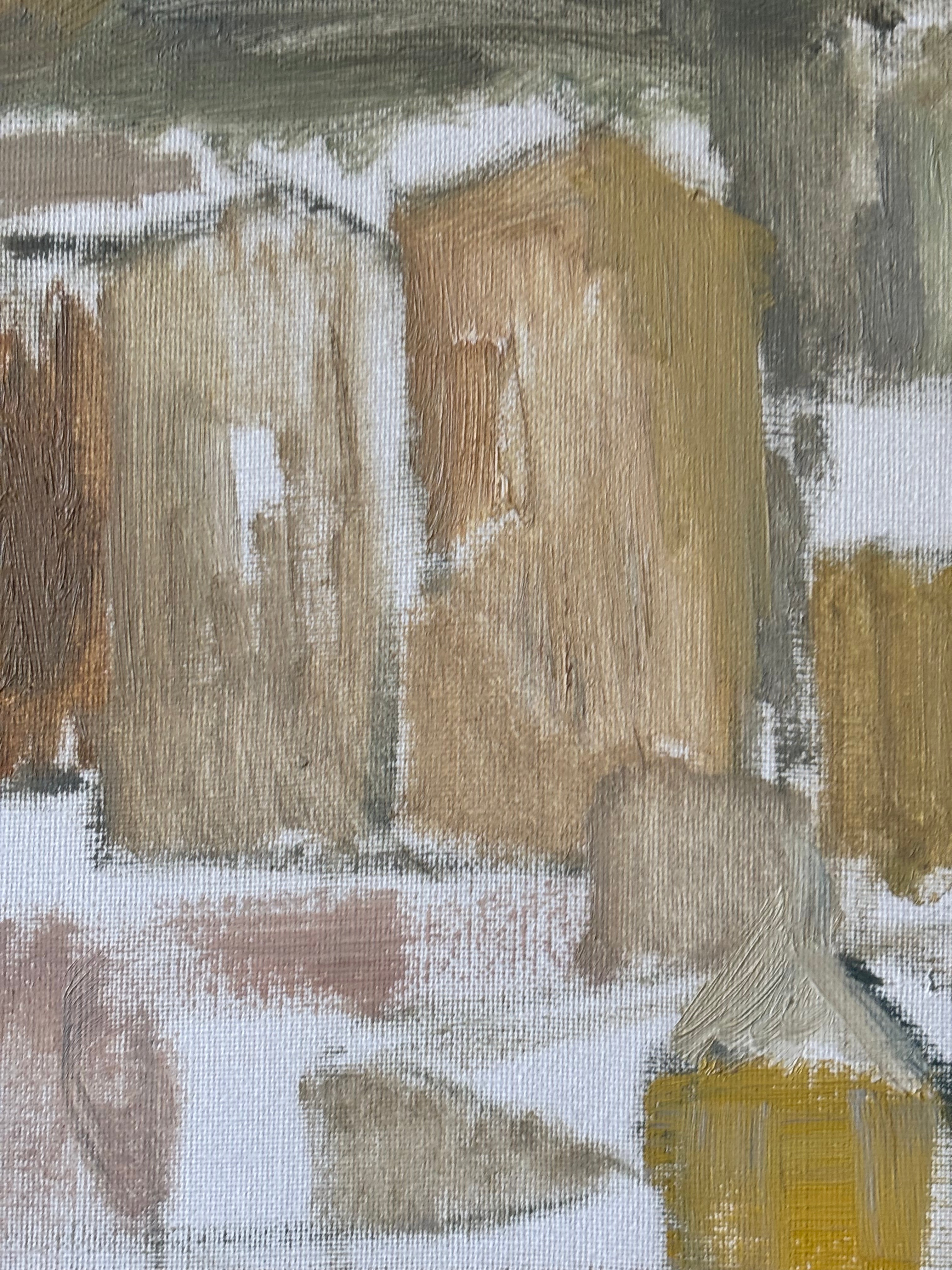 Winter Harbour Scene