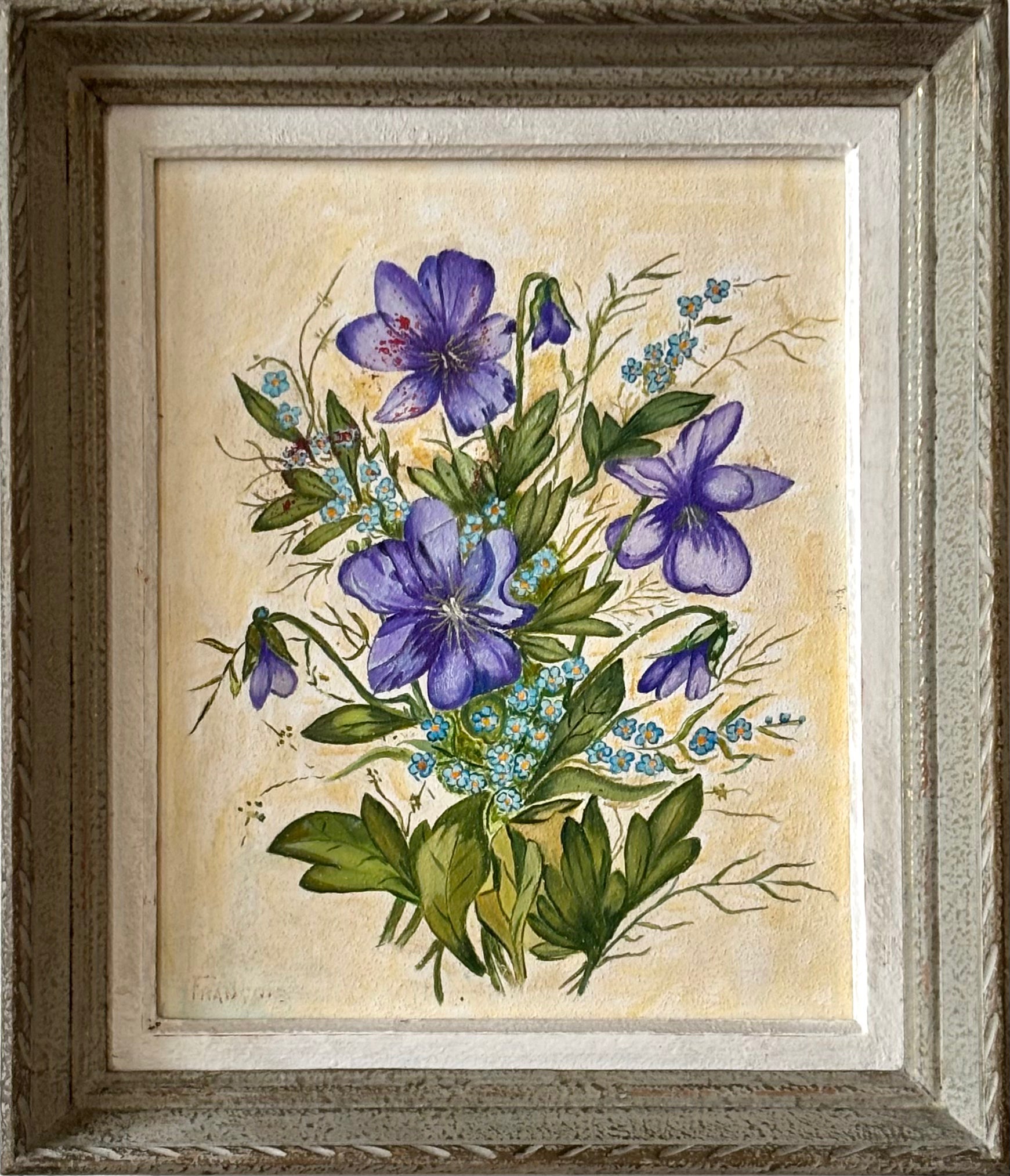 Purple and Blue Flowers