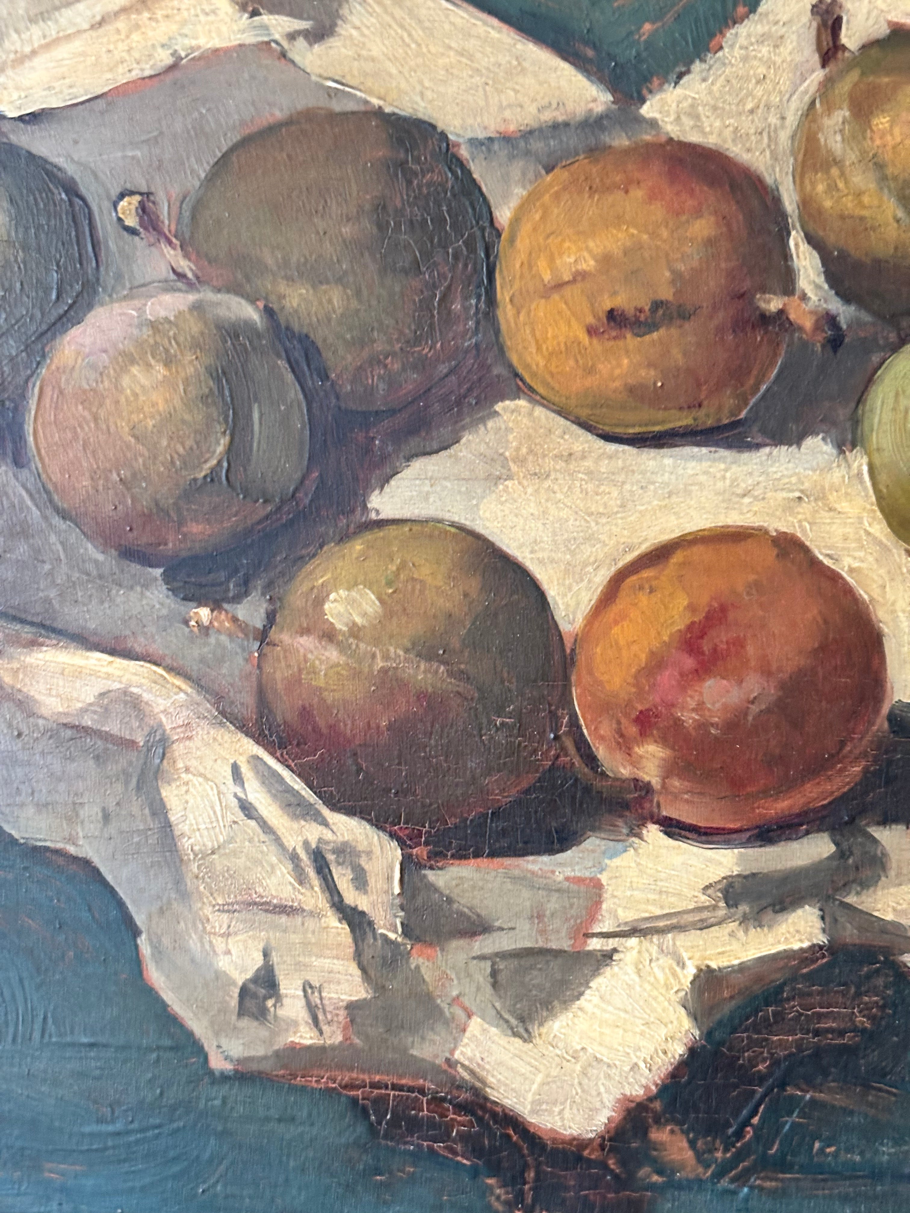 Still Life with Plums