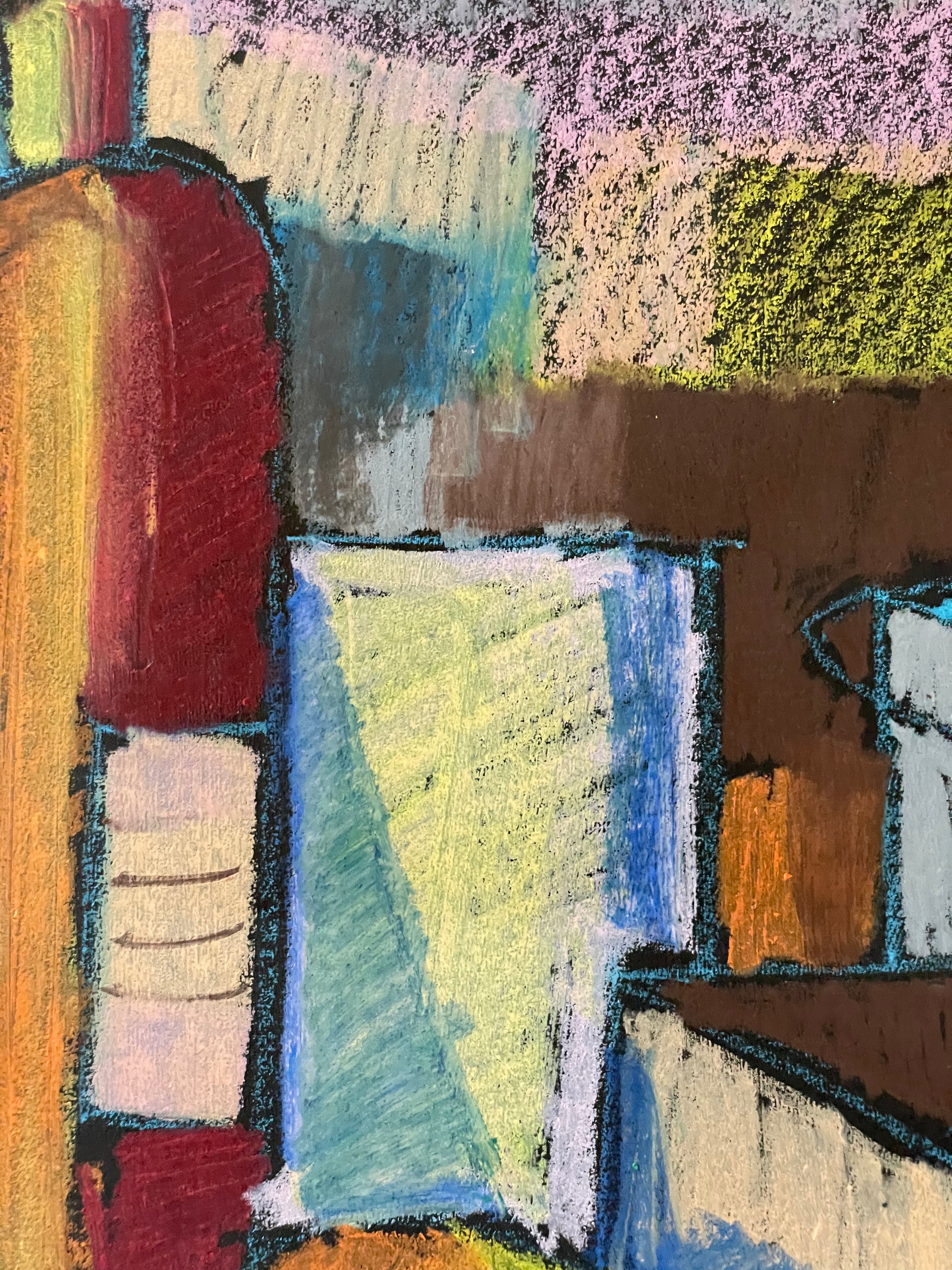 Still Life with Bottles and Oranges