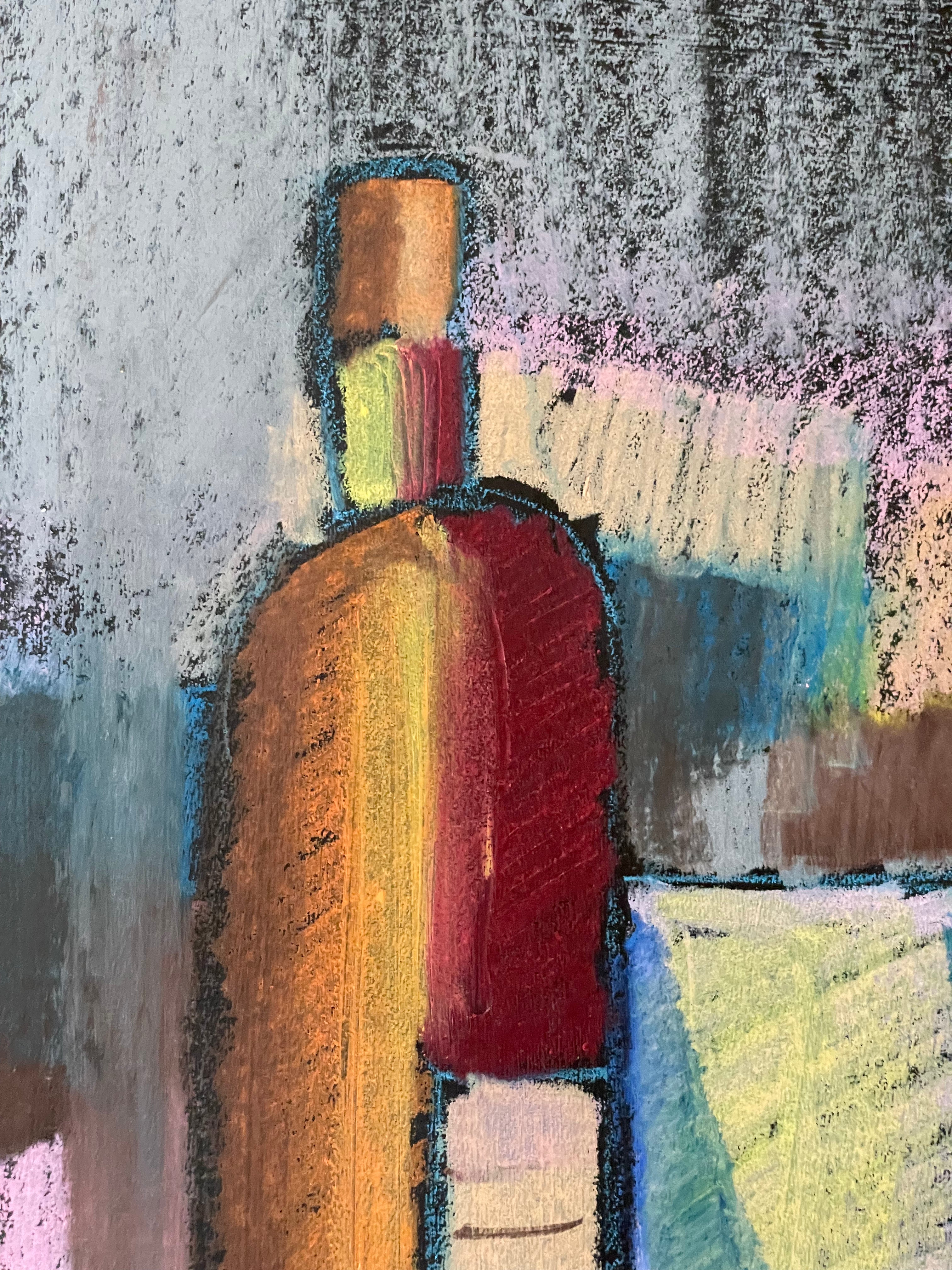Still Life with Bottles and Oranges