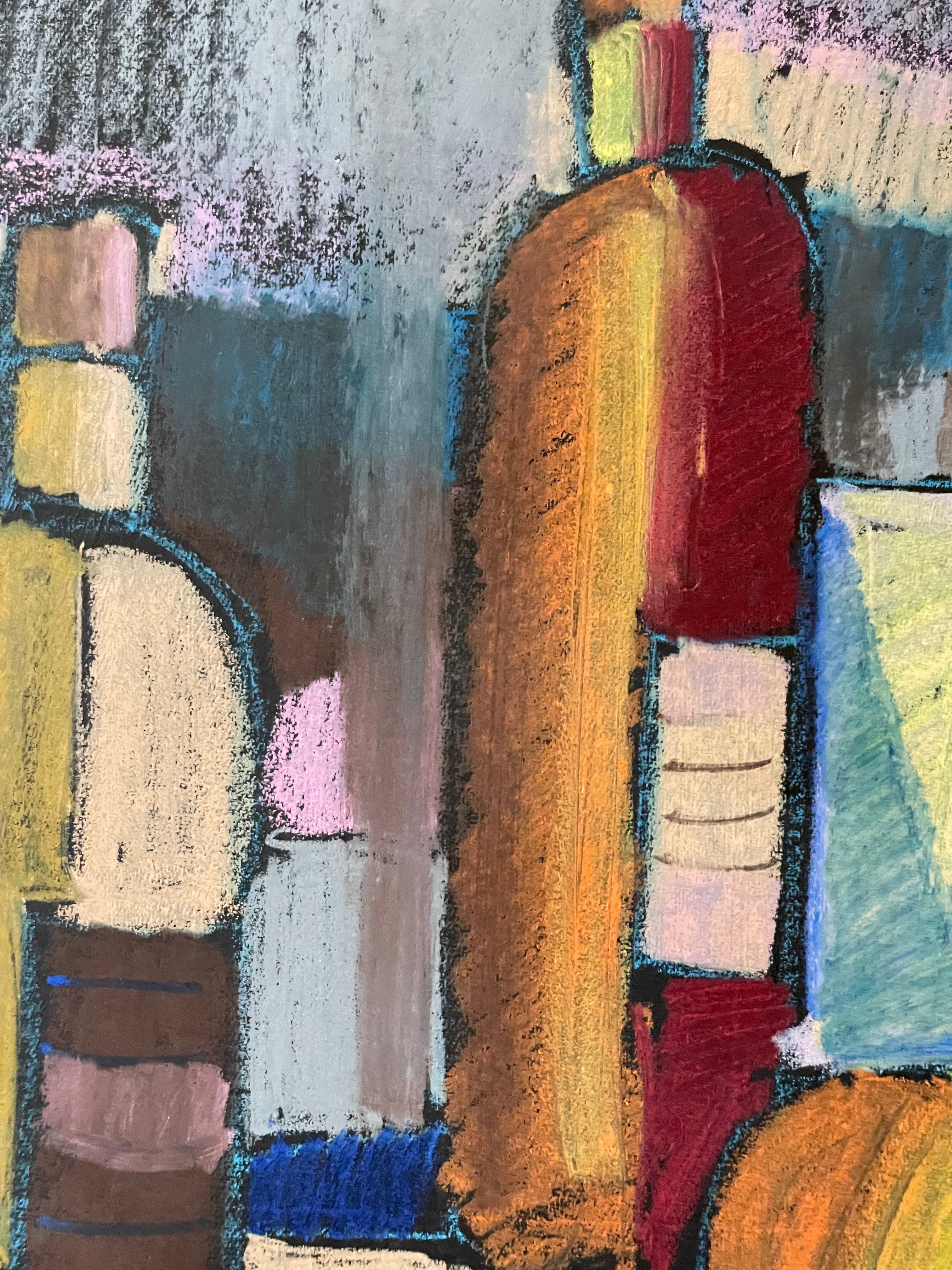 Still Life with Bottles and Oranges
