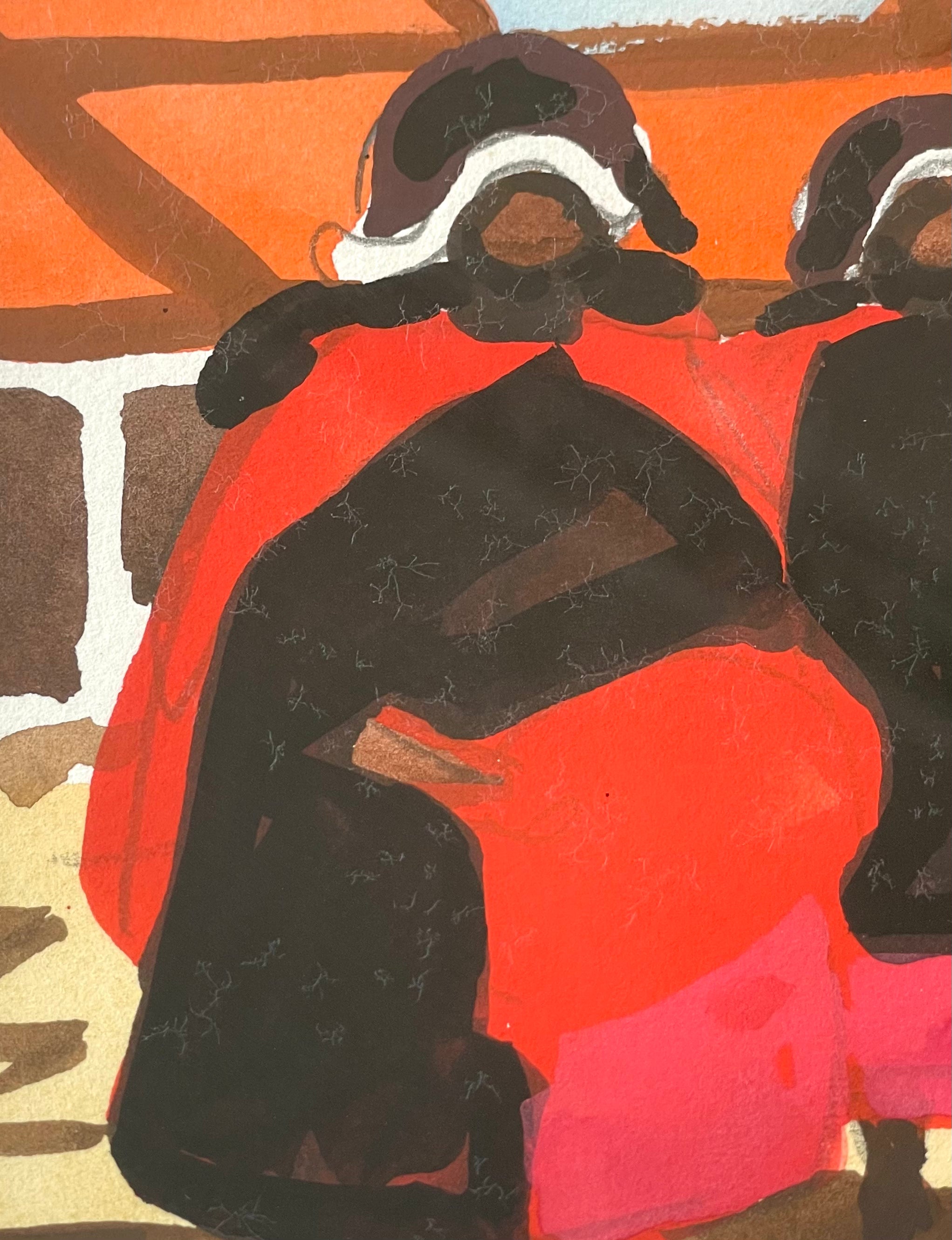 Lars Norrman; Two Figures
