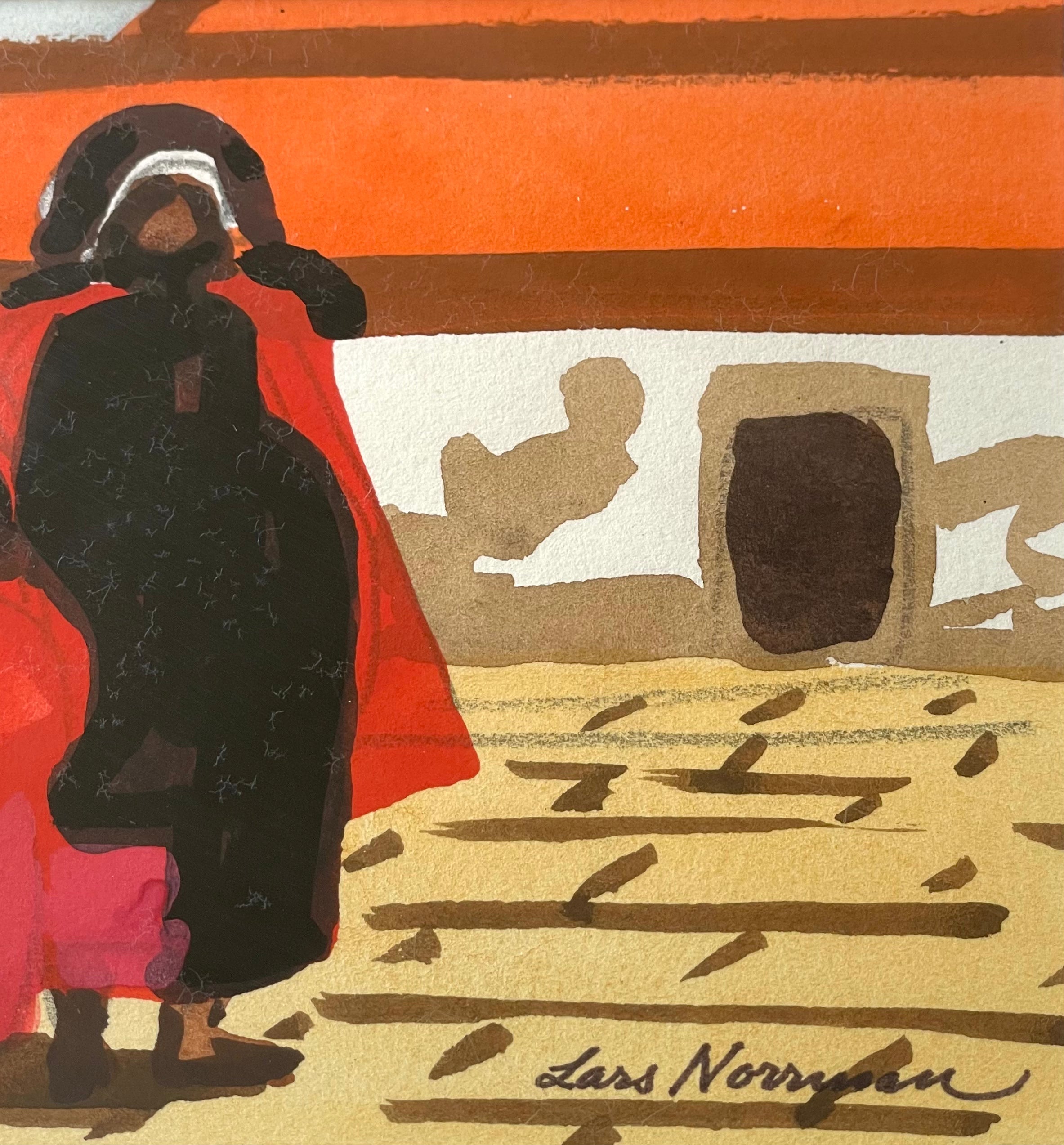 Lars Norrman; Two Figures