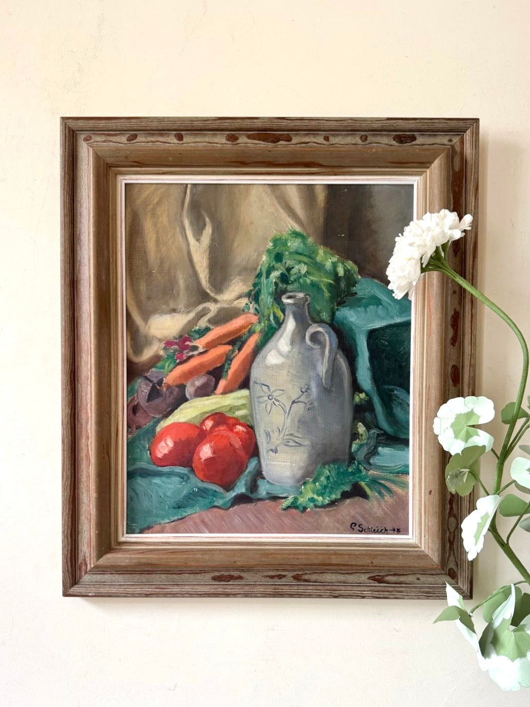 Kitchen Still Life with Carrots
