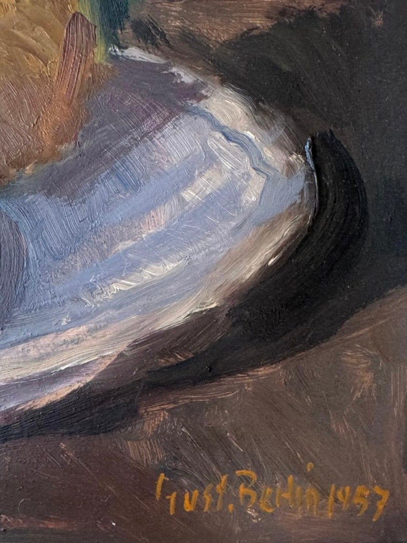 Still Life with Fruit and Daffodils