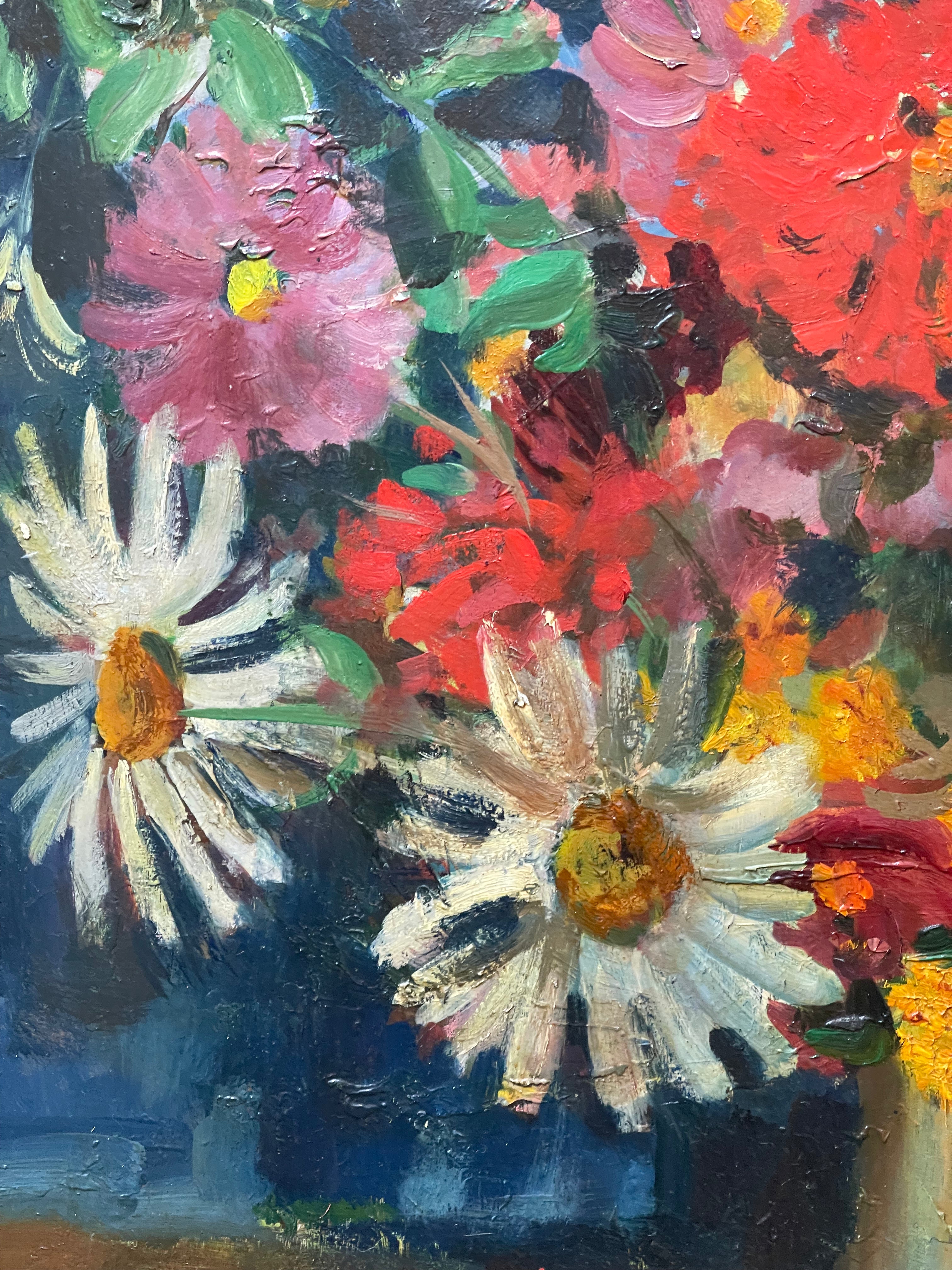 Red Dahlias
