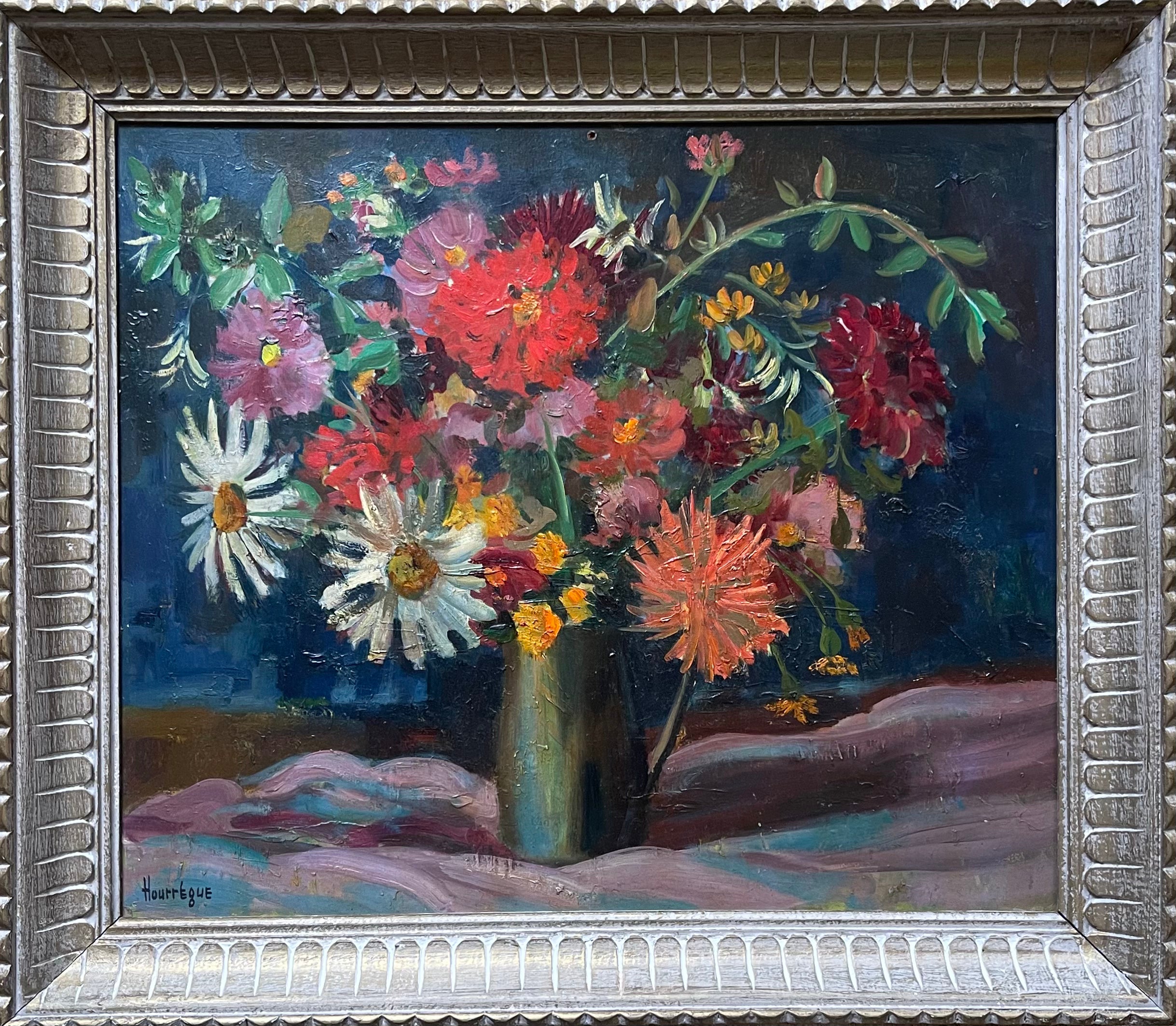 Red Dahlias