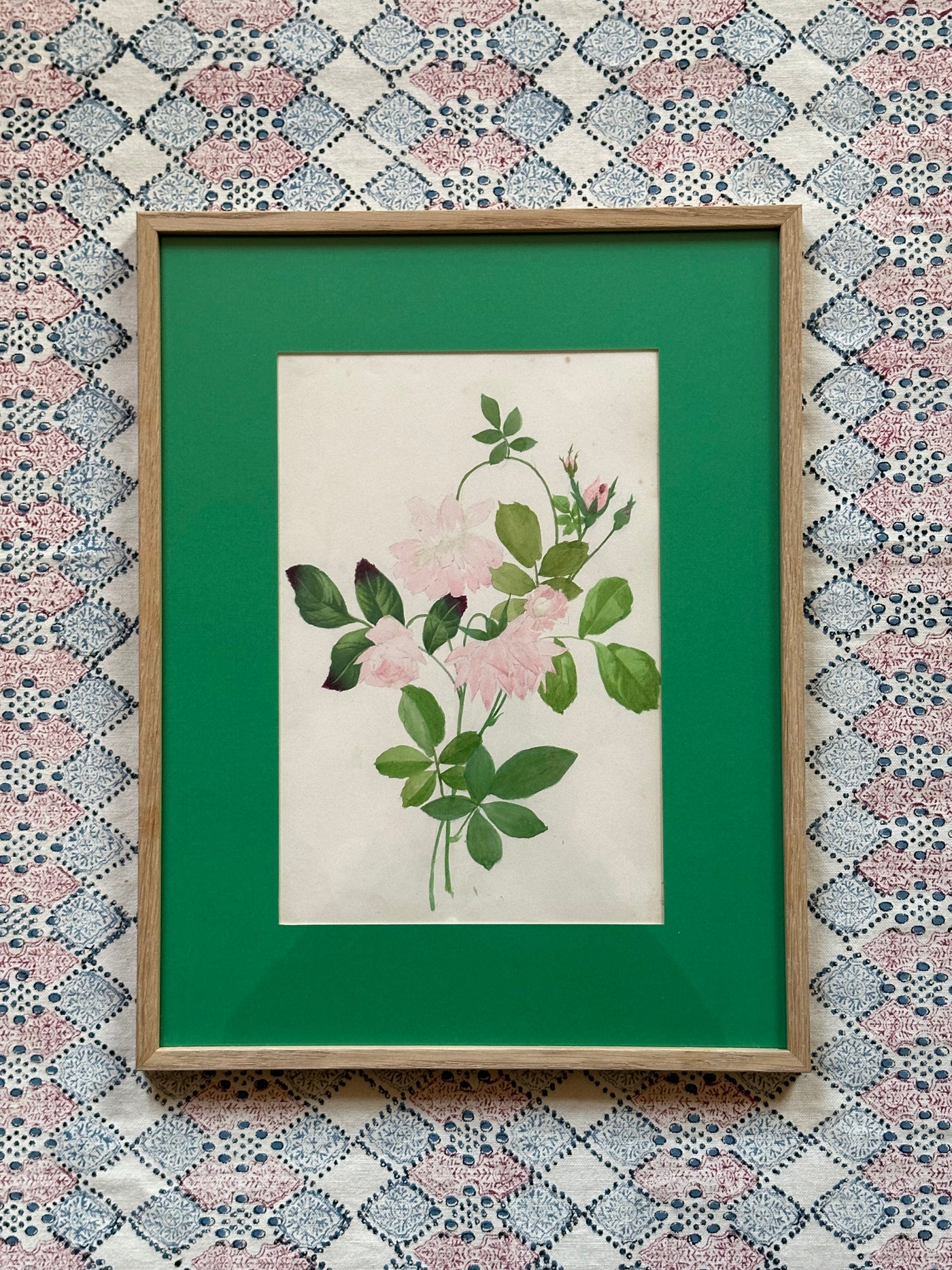 1930s French Floral Watercolours