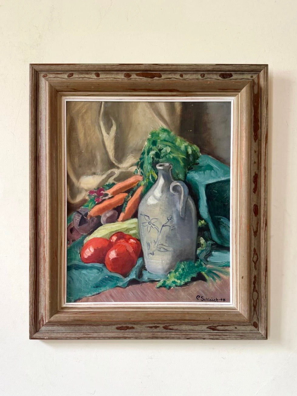 Kitchen Still Life with Carrots