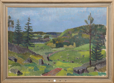 Landscape with Pine Trees