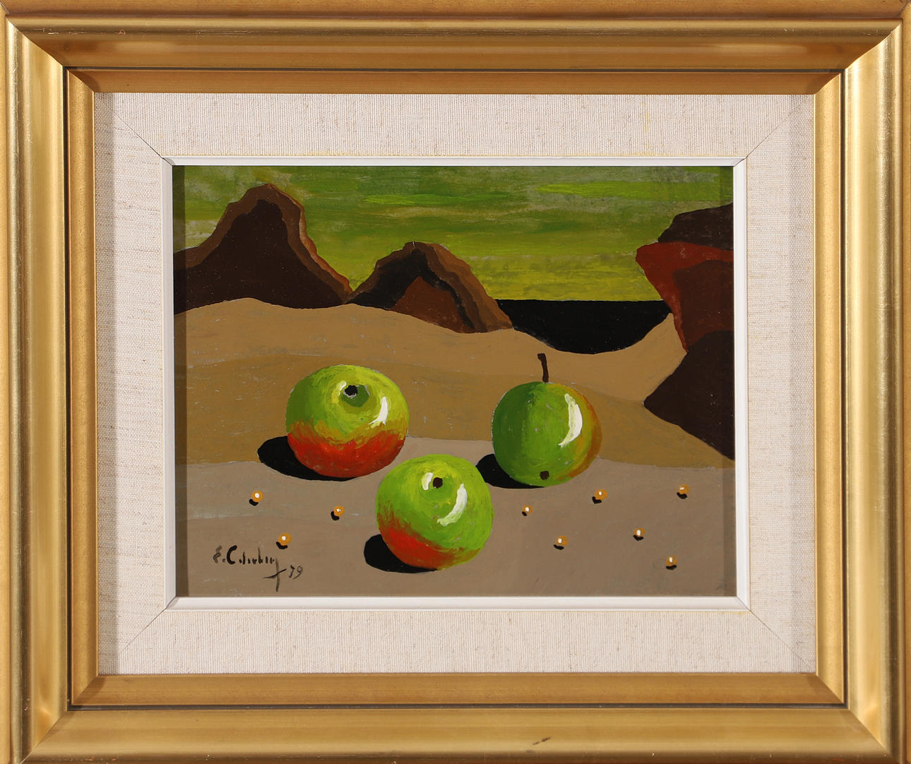 Apples on the Beach