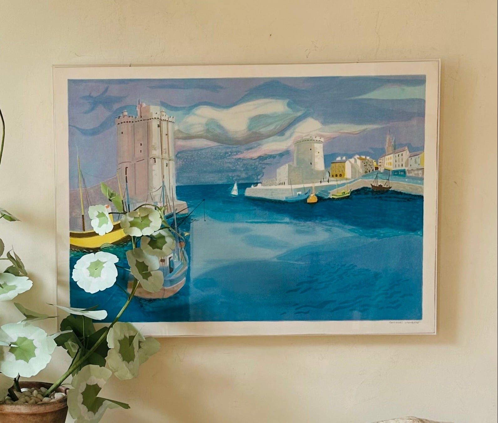 La Rochelle Lithograph