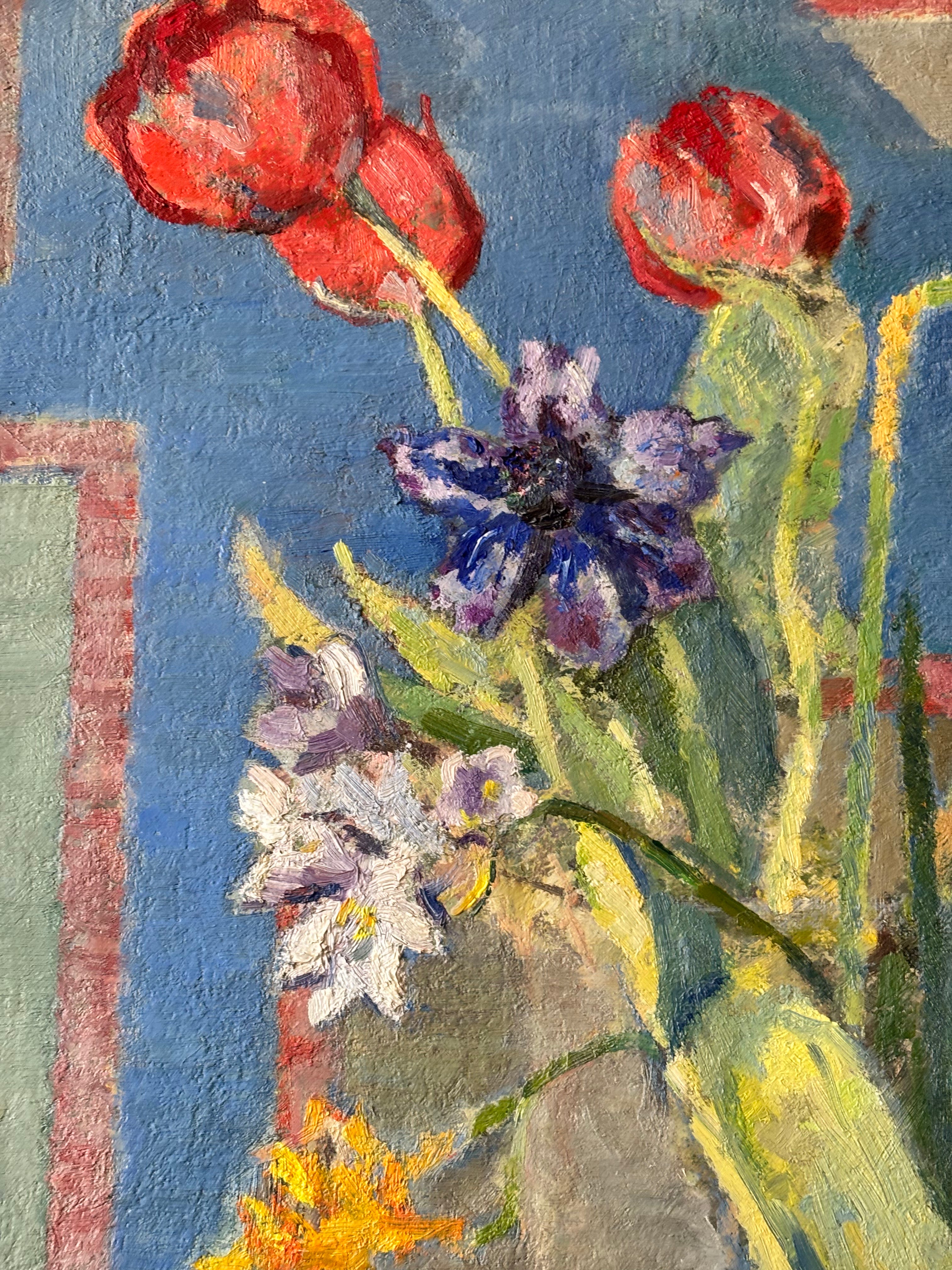 Spring Flowers and Lemon